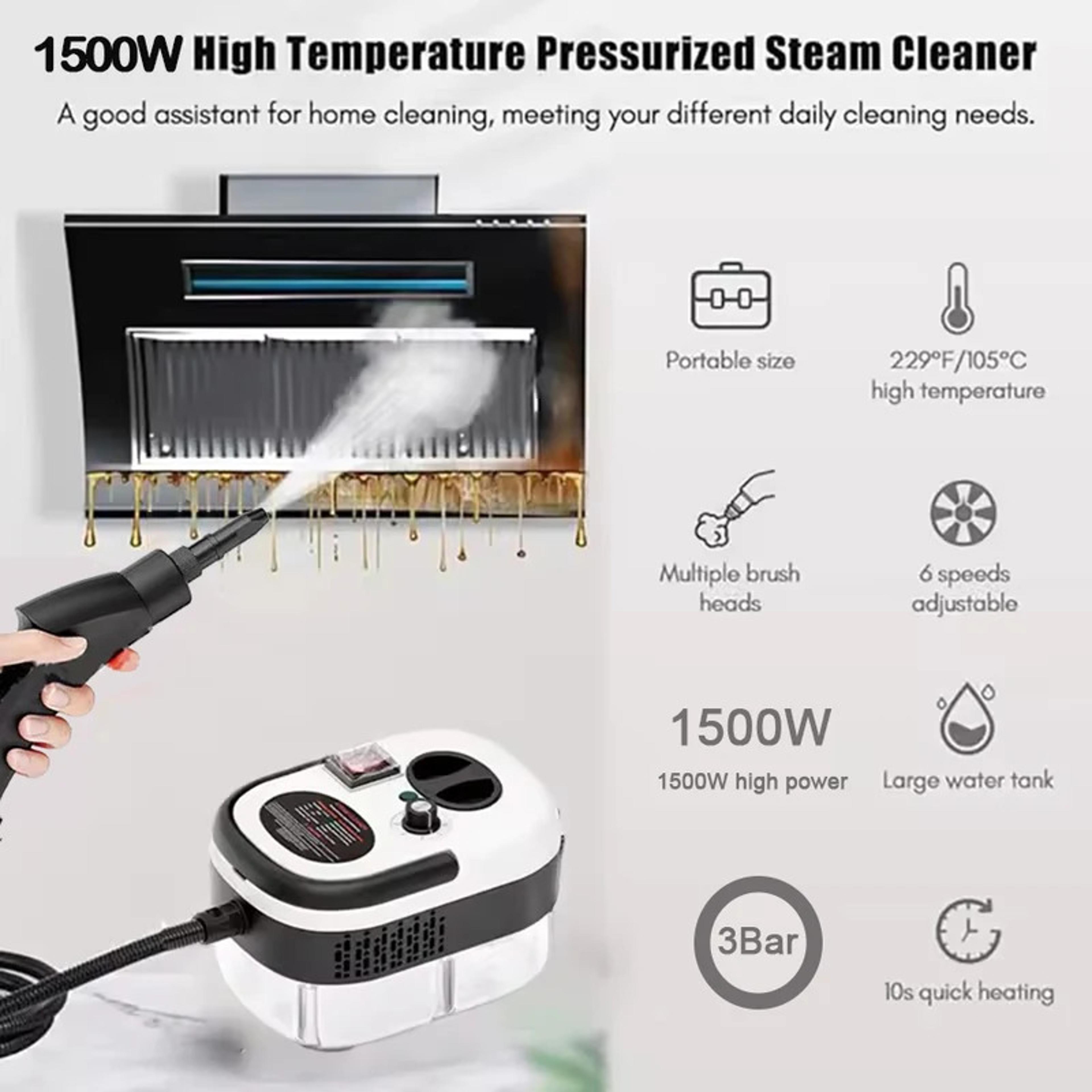Portable Handheld Steam Cleaner High Temperature Pressurized Steam Cleaner For Home Kitchen  Car 3