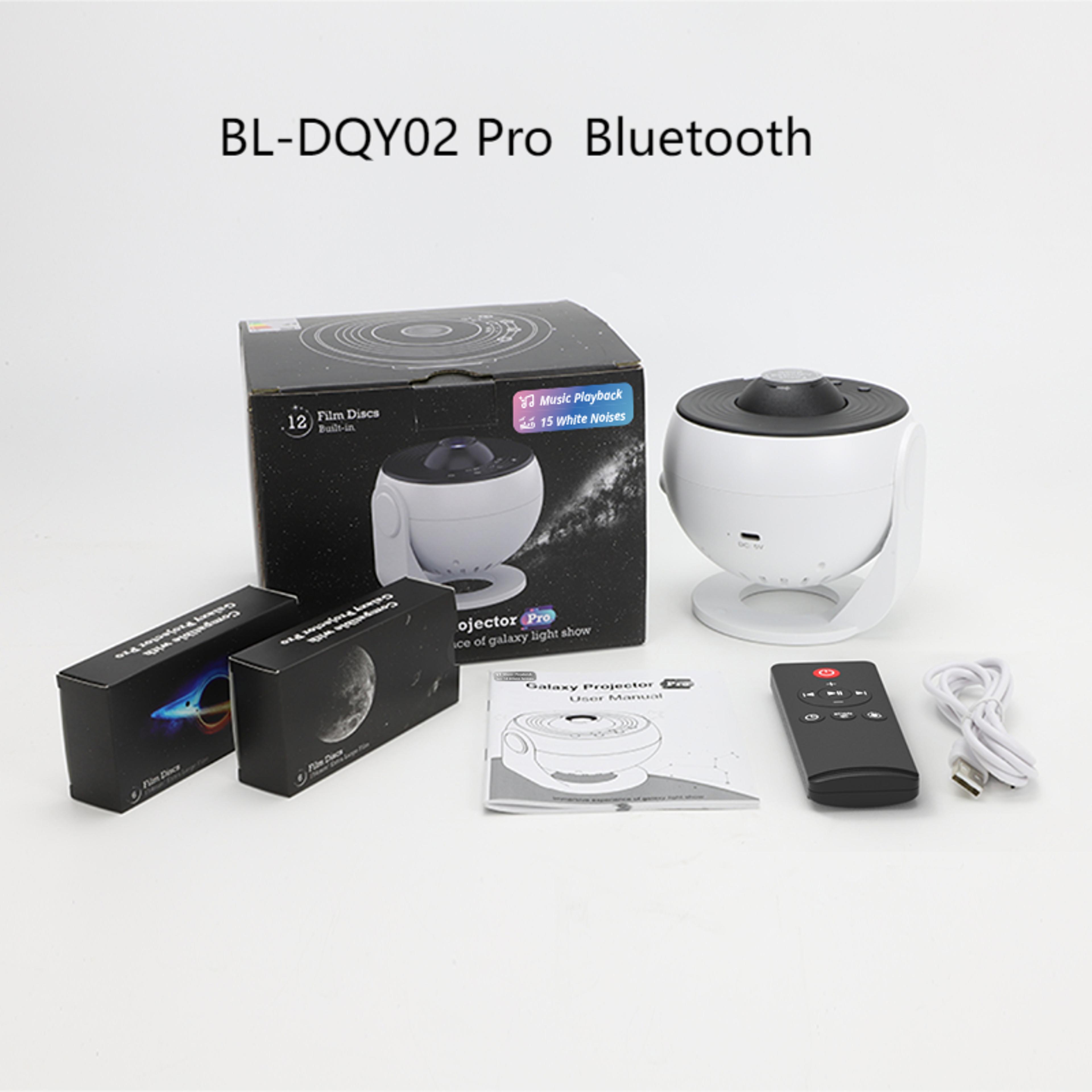 HD Galaxy Projector Bluetooth Planetarium Projector With Remote  Star Night Light 7