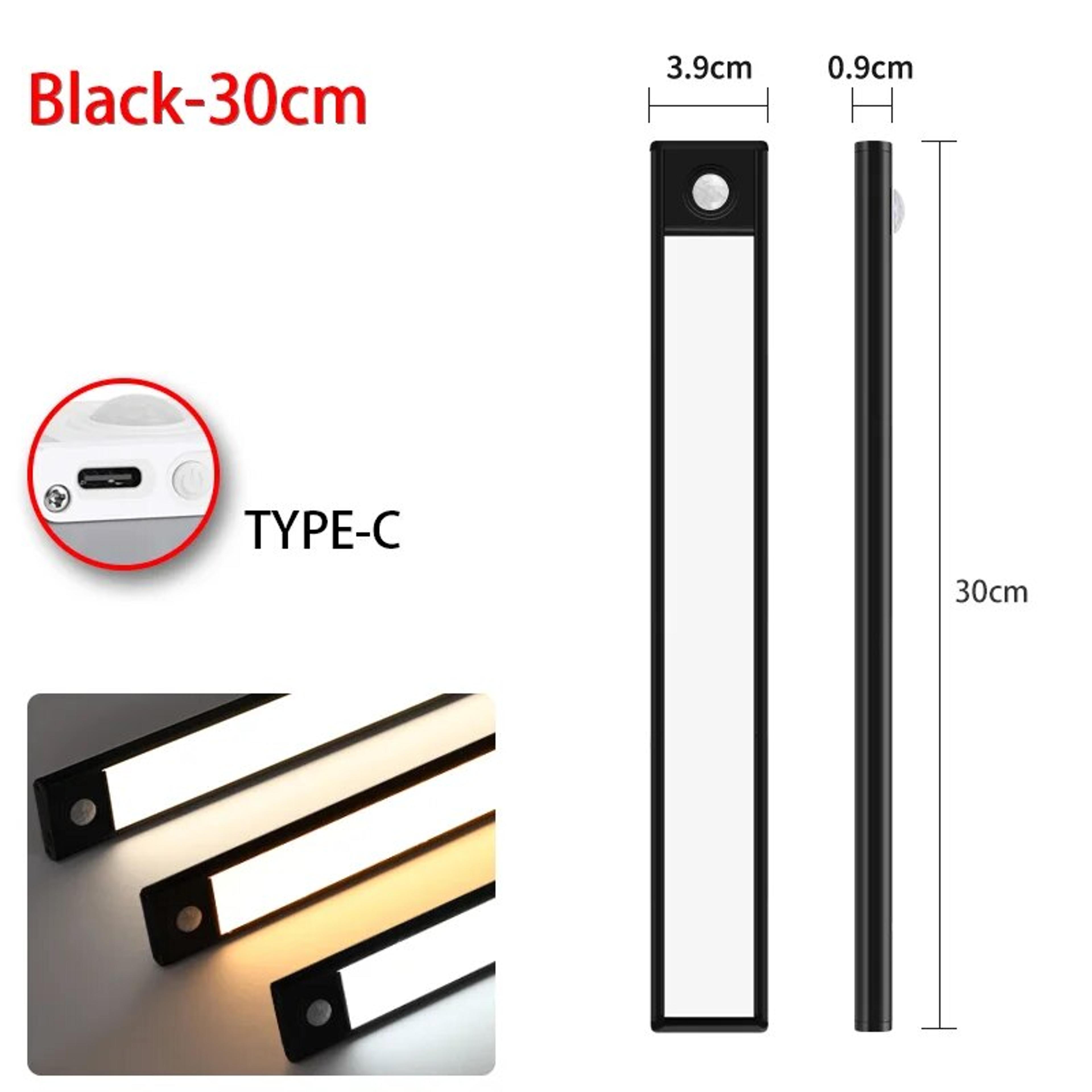 Wireless LED Motion Sensor Light USB Rechargeable Under Cabinet Lighting For Kitchen Closet  Wardro 10