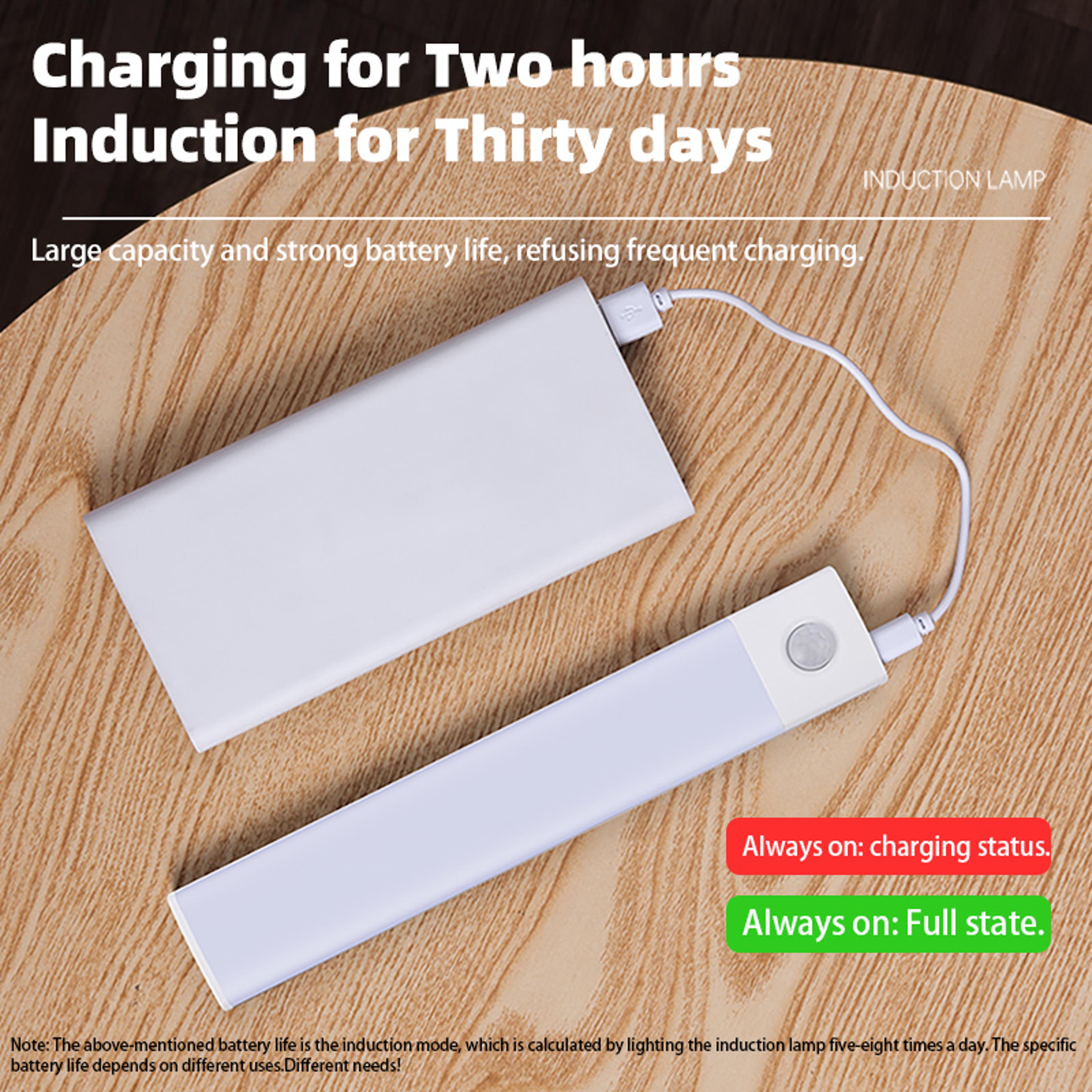 Motion Sensor Light USB Rechargeable LED Cabinet Light For Kitchen Closet  Wardrobe 2