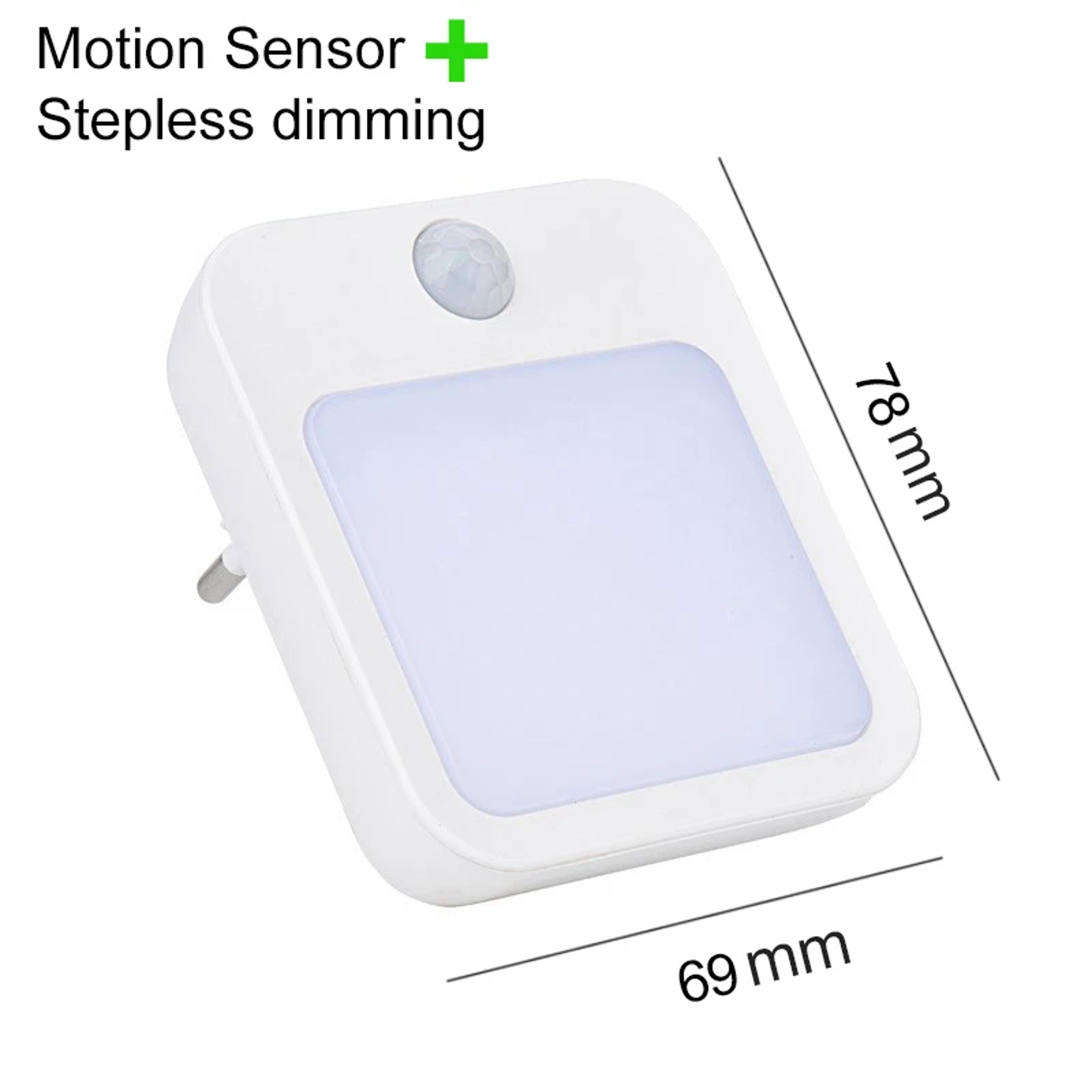 Motion Sensor Night Light LED Plug In Lamp For Bedroom Hallway  Kids Room 4