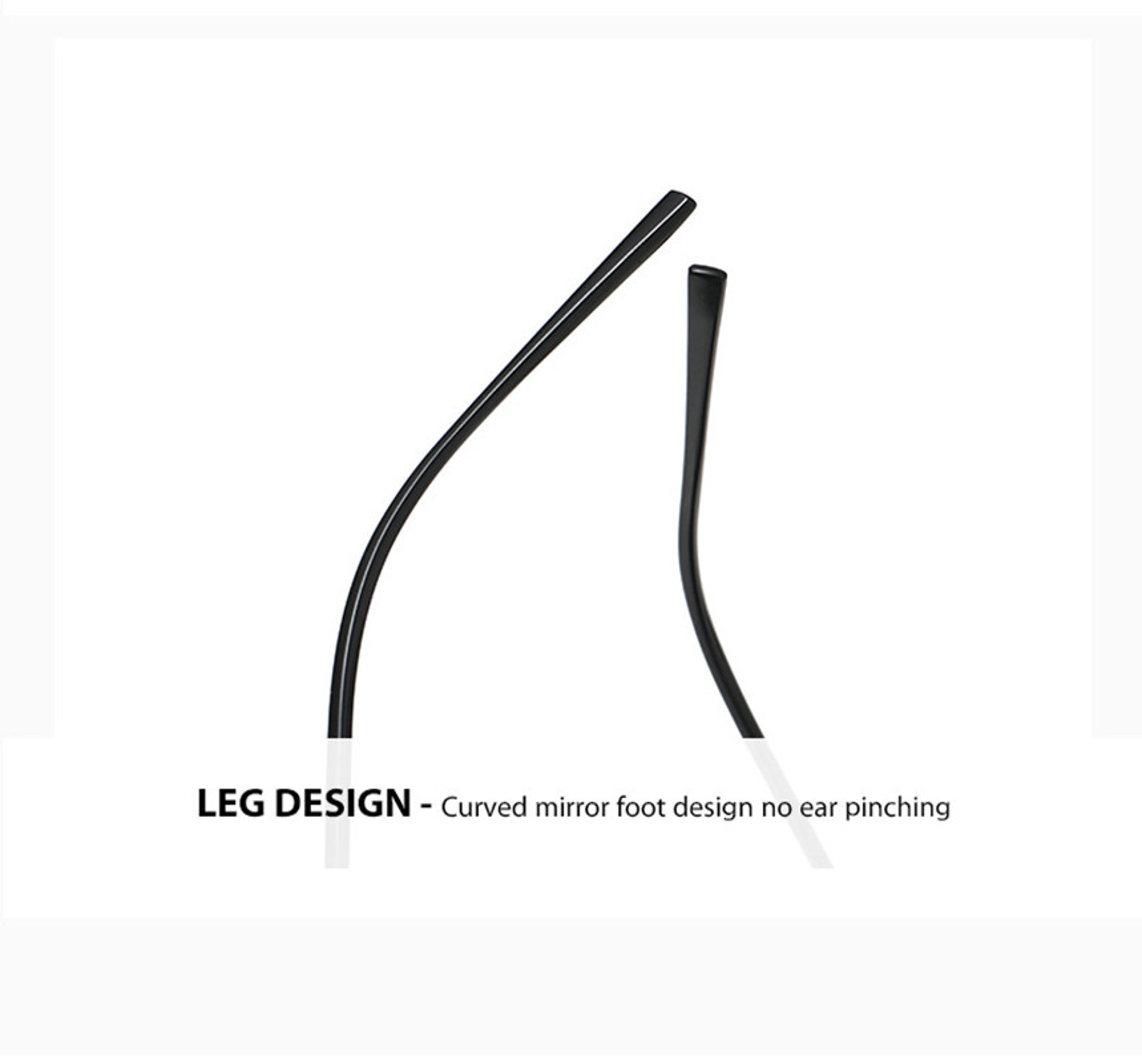Half Frame Sunglasses For Men  Women Double Bridge Fashion Shades 1