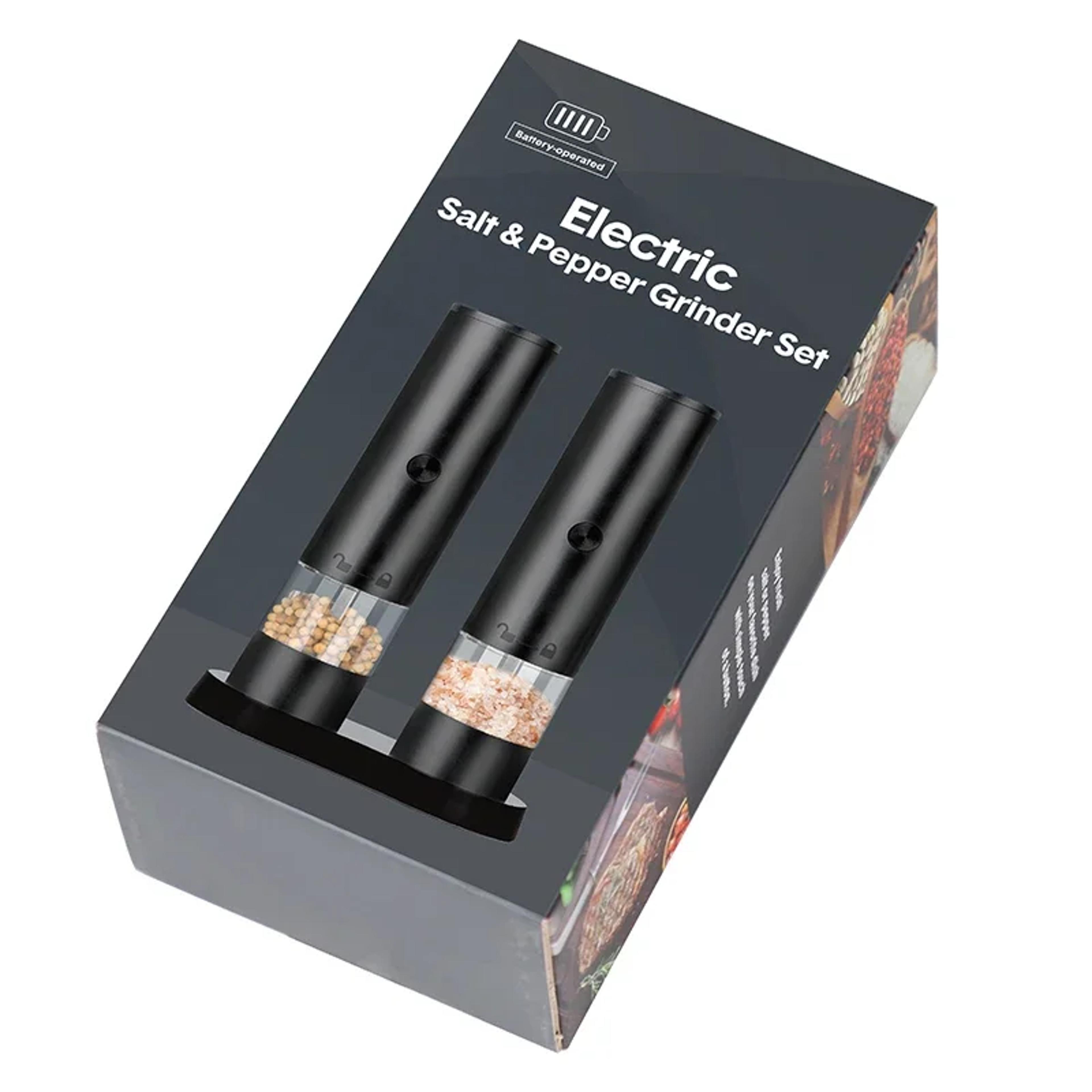 USB Rechargeable Electric Salt And Pepper Grinder With Adjustable Coarseness Large Capacity Automat 2