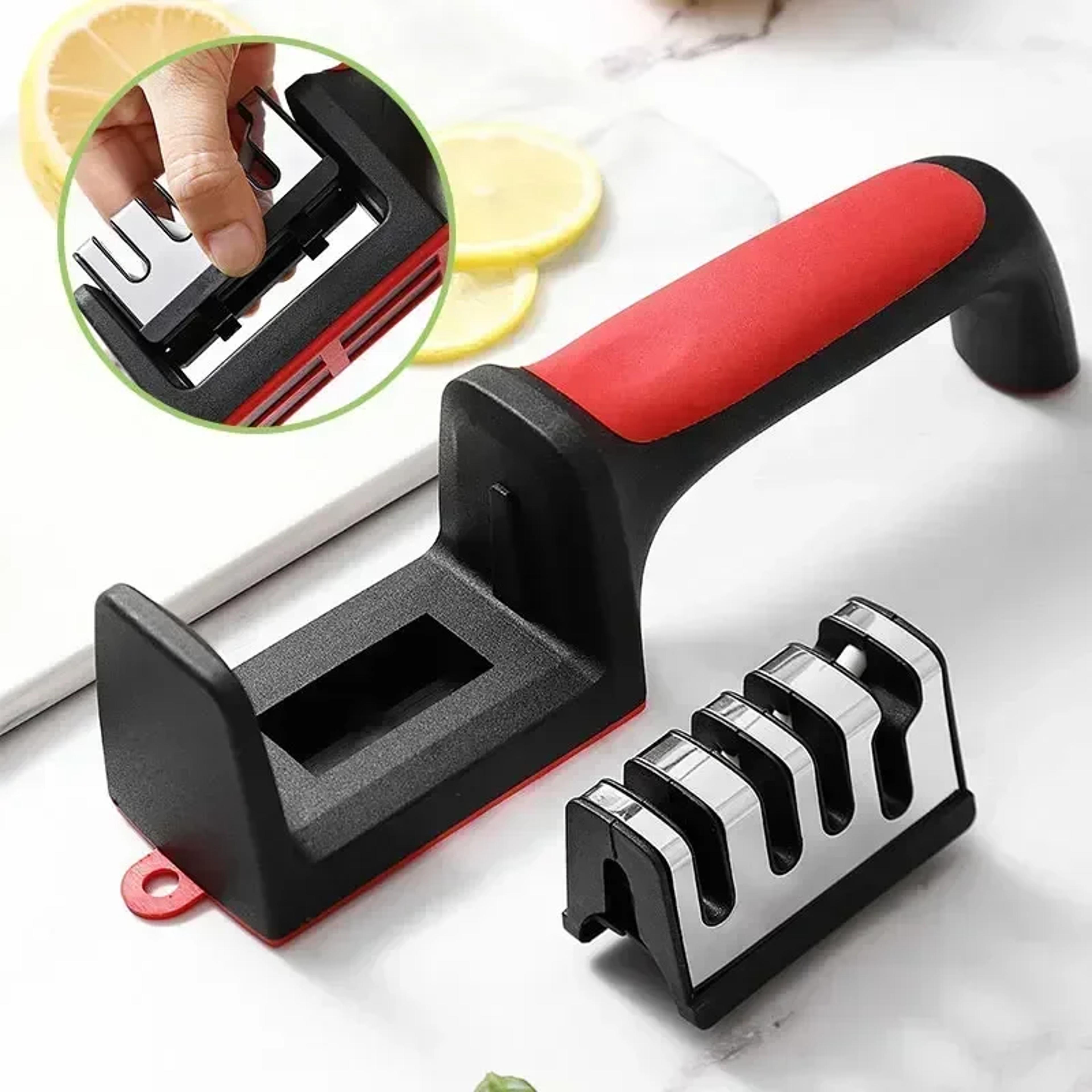 Precision Kitchen Knife Sharpener Stage Knife Sharpener With Non Slip Base 1