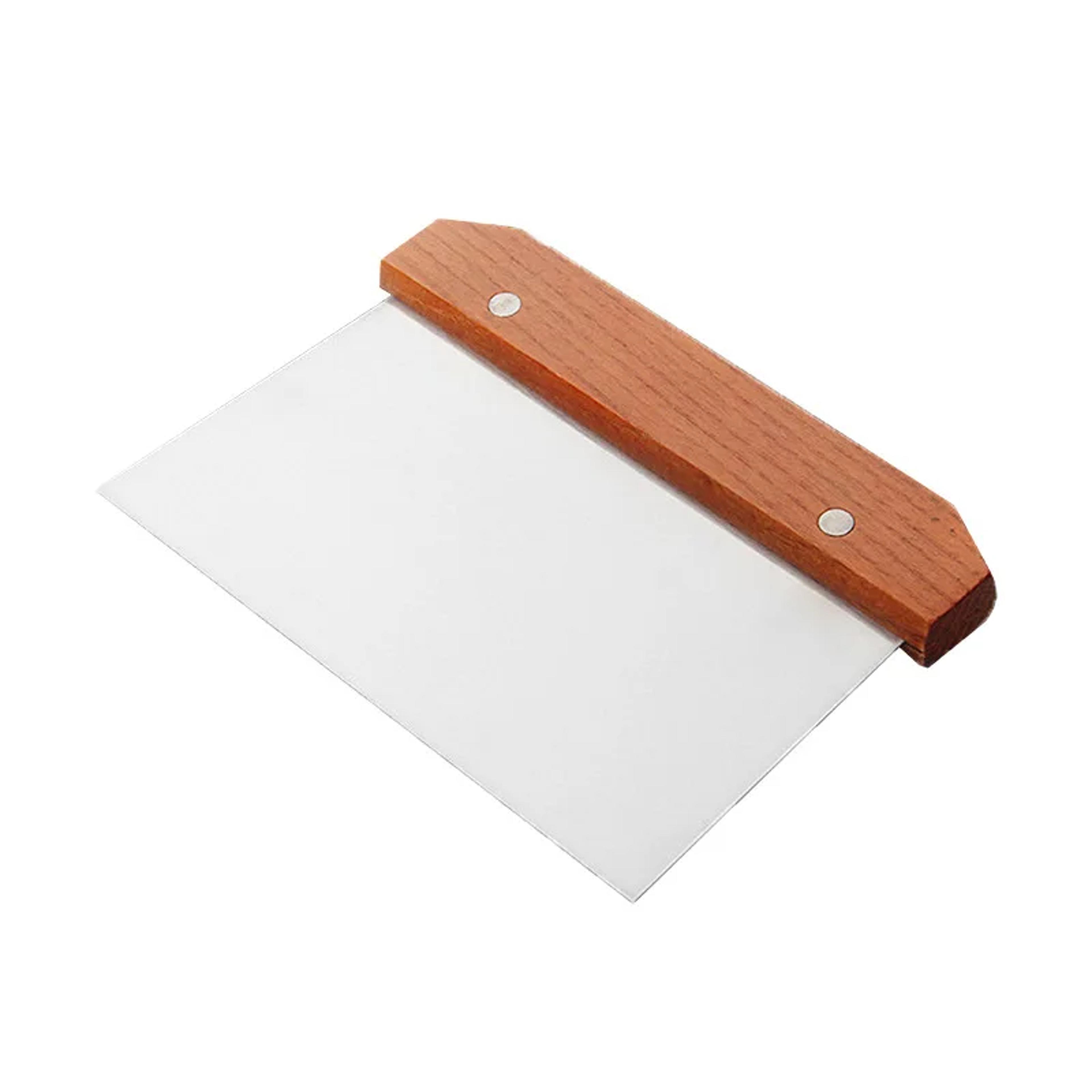 Premium Stainless Steel Dough Scraper  Bench Scraper With Measuring Scale For Baking  Pastry 3