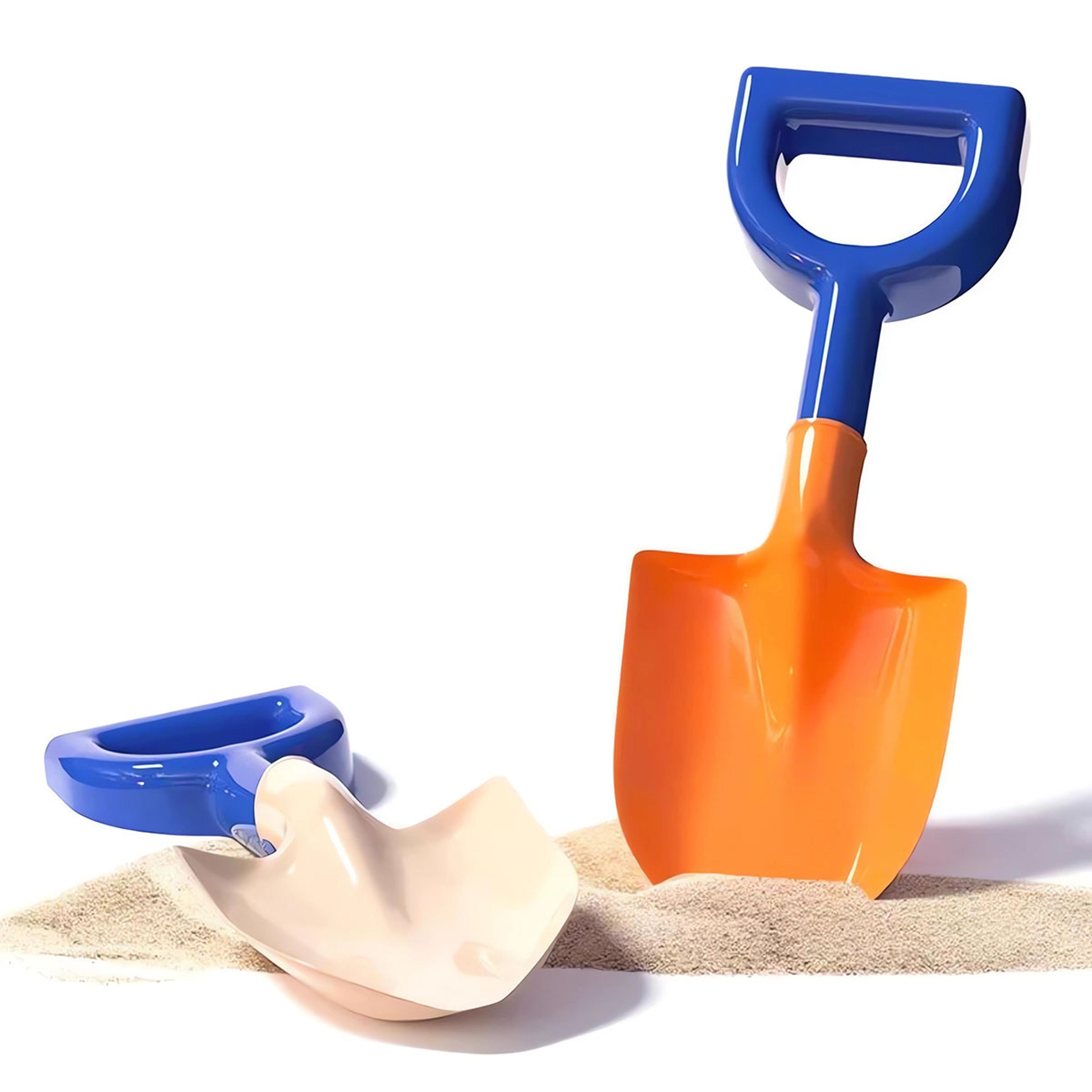 Kids Beach Shovel  Folding Beach Bucket Set For Sand Water Snow Play 0