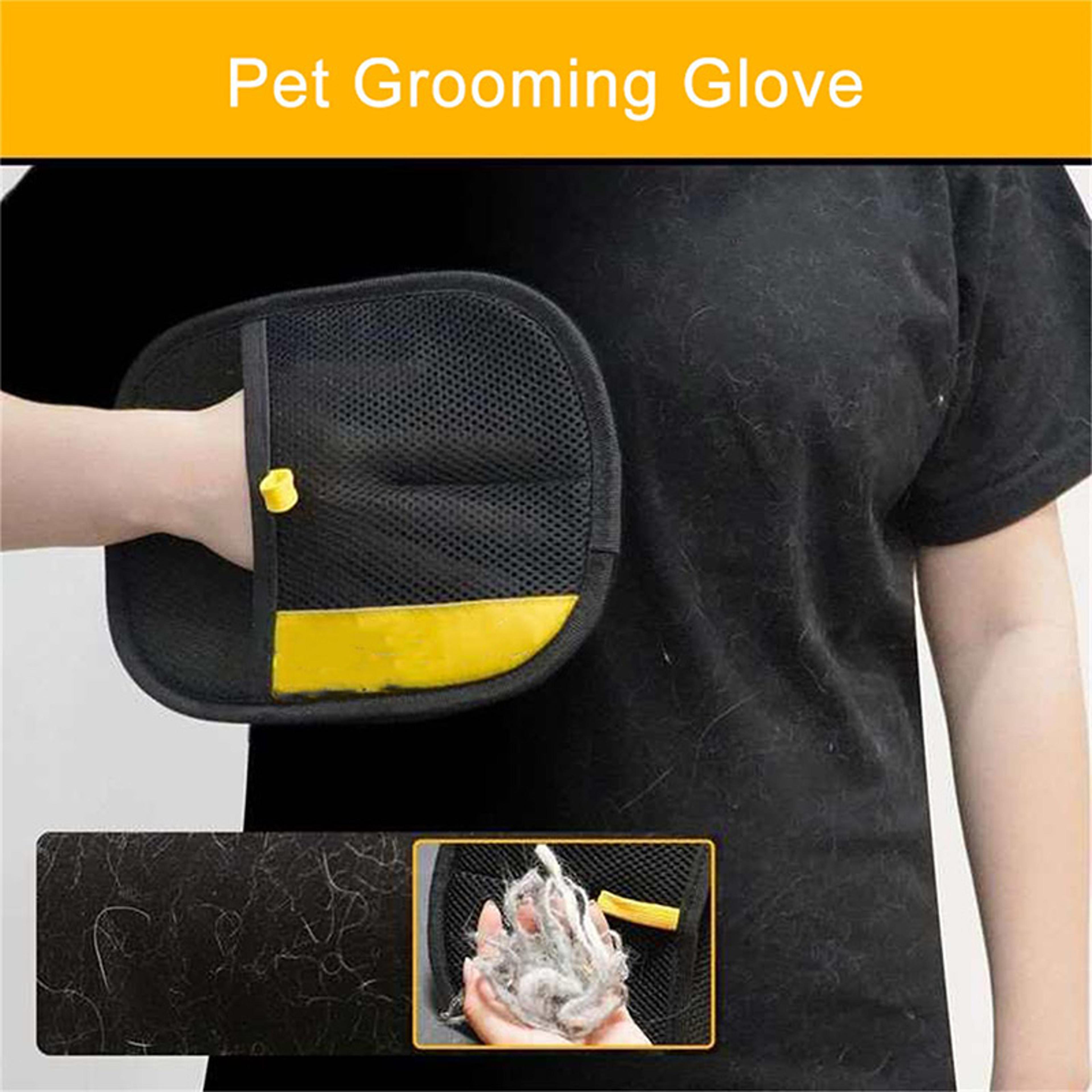 FurEase Pet Hair Remover Glove Double Sided Pet Grooming Glove For Dogs  Cats 3
