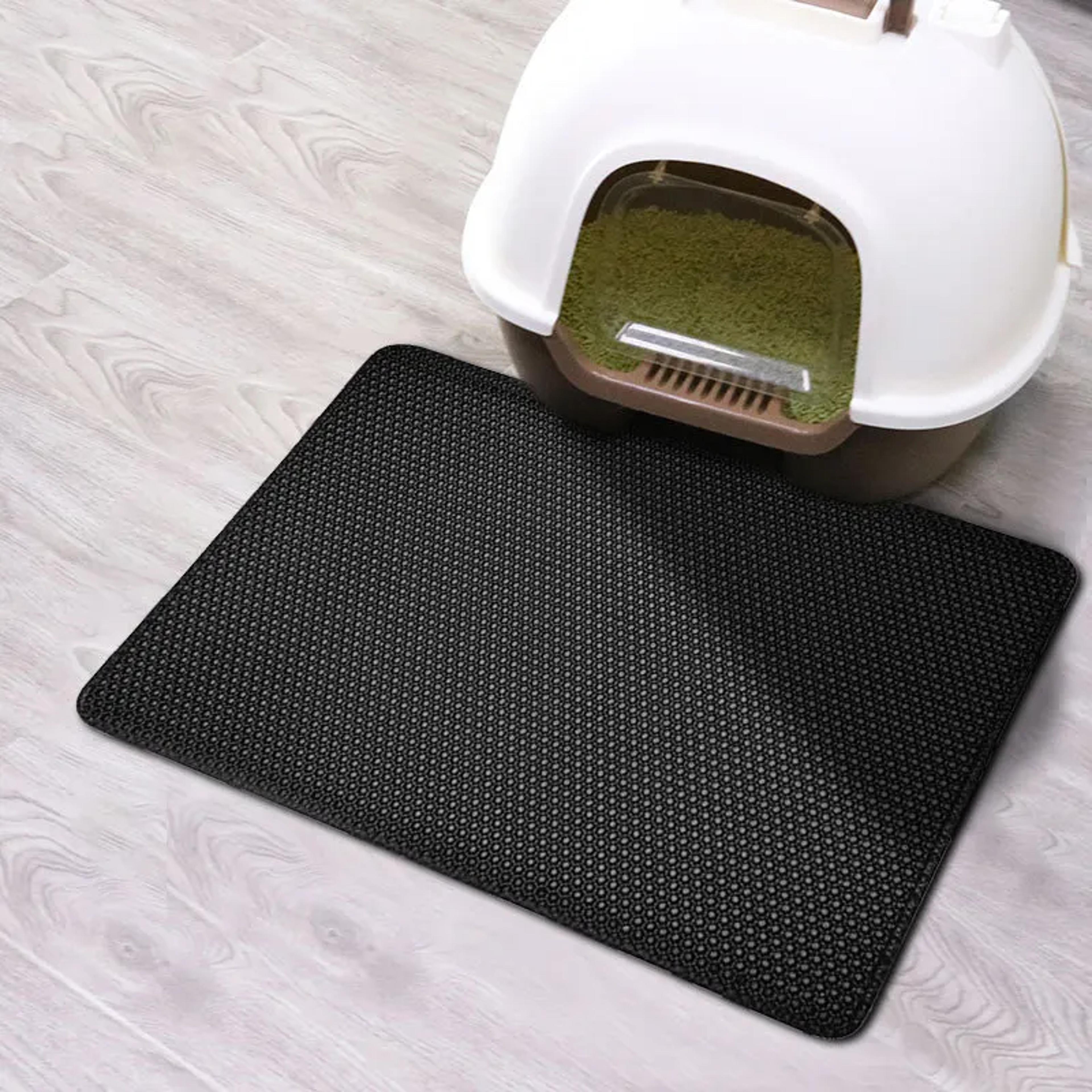 PawClean Cat Litter Mat Double Layer Waterproof Litter Trapping Mat For Clean Floors 6