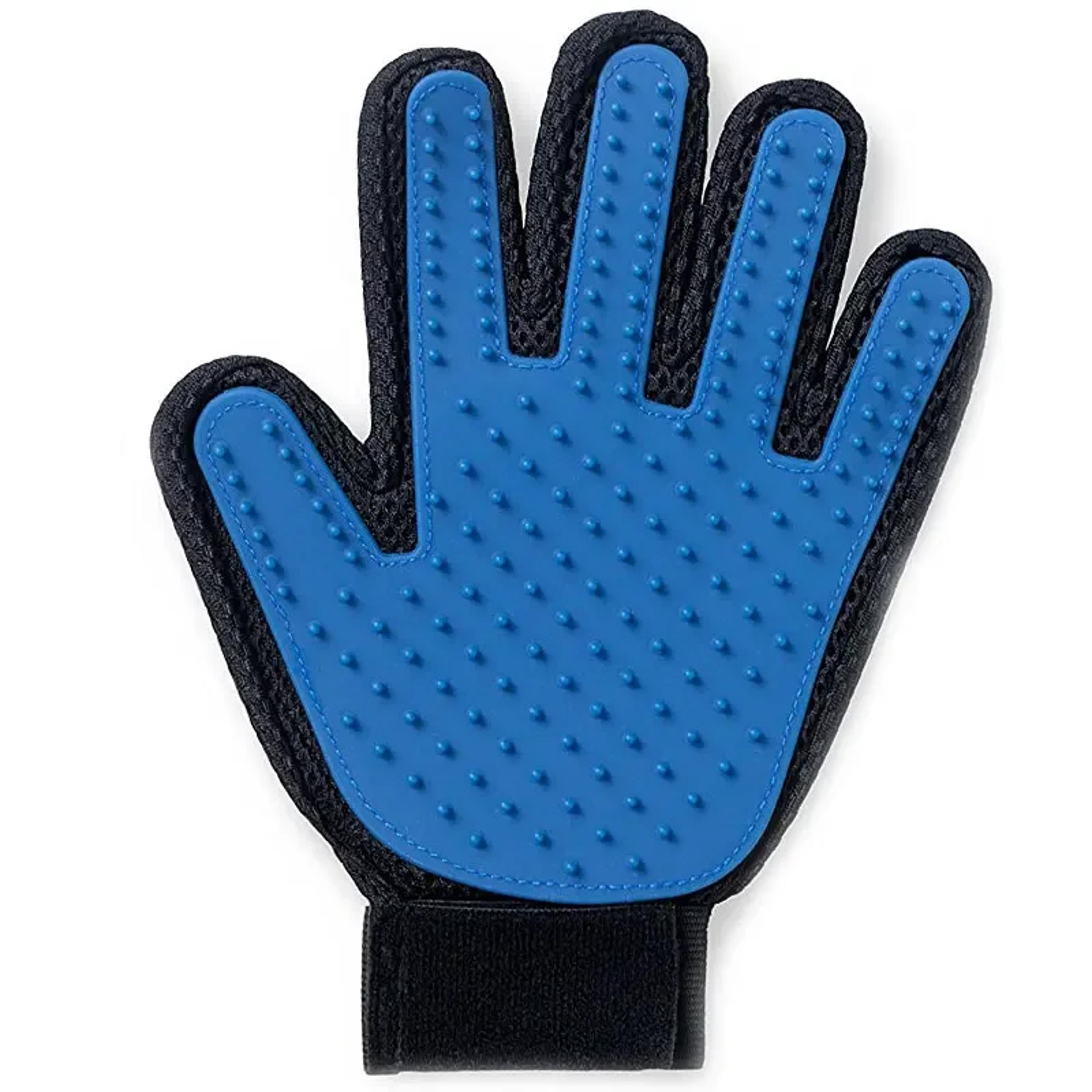 Silicone Pet Grooming Gloves For Dogs  Cats Soft Deshedding Gloves Hair Removal Brush 4