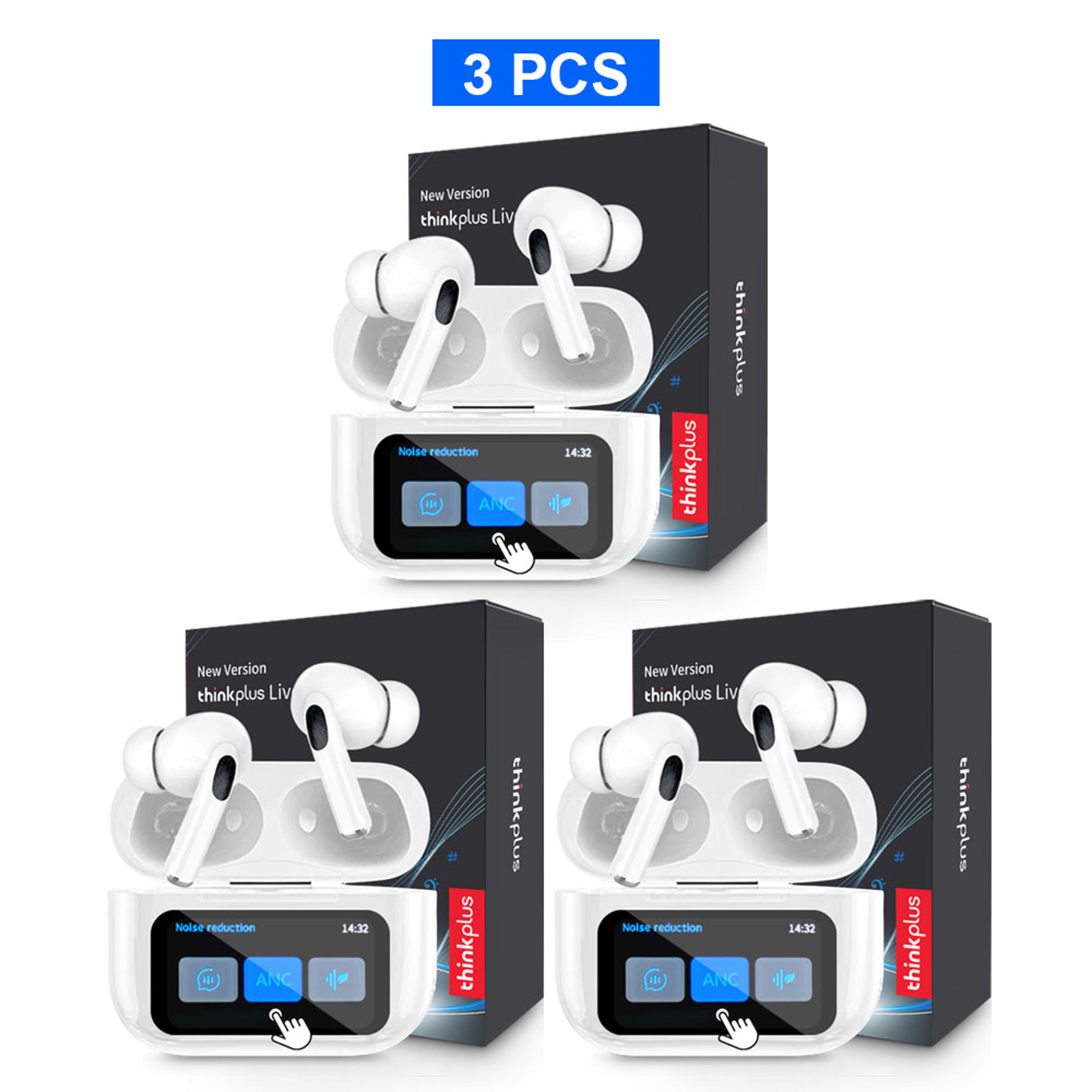 Thinkplus Bluetooth Earbuds With ANC Noise Cancellation HD Mic  LED Touch Screen Charging Case 11