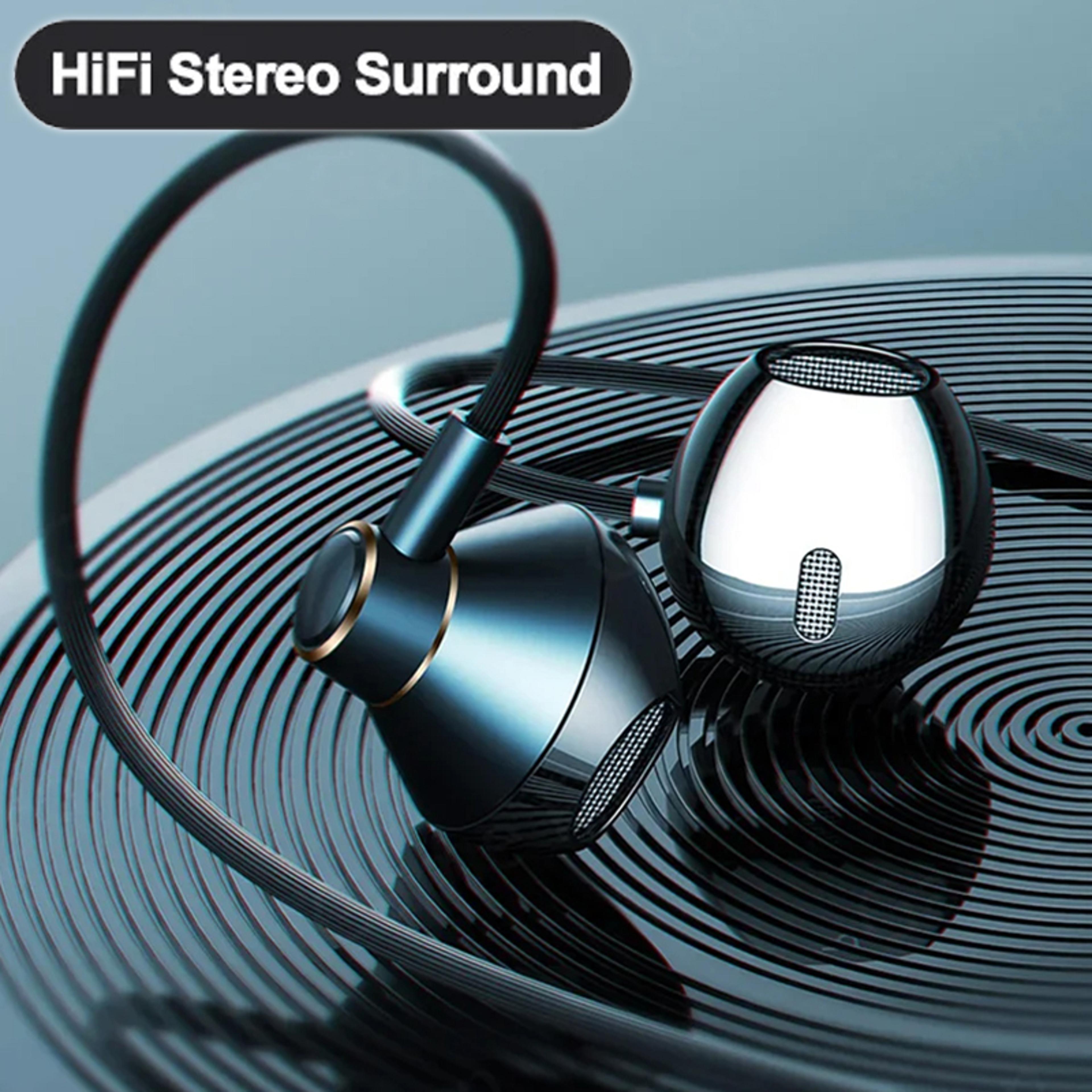 USB C Wired Earbuds With Mic Stereo In Ear Headphones For Music Calls  Karaoke 0