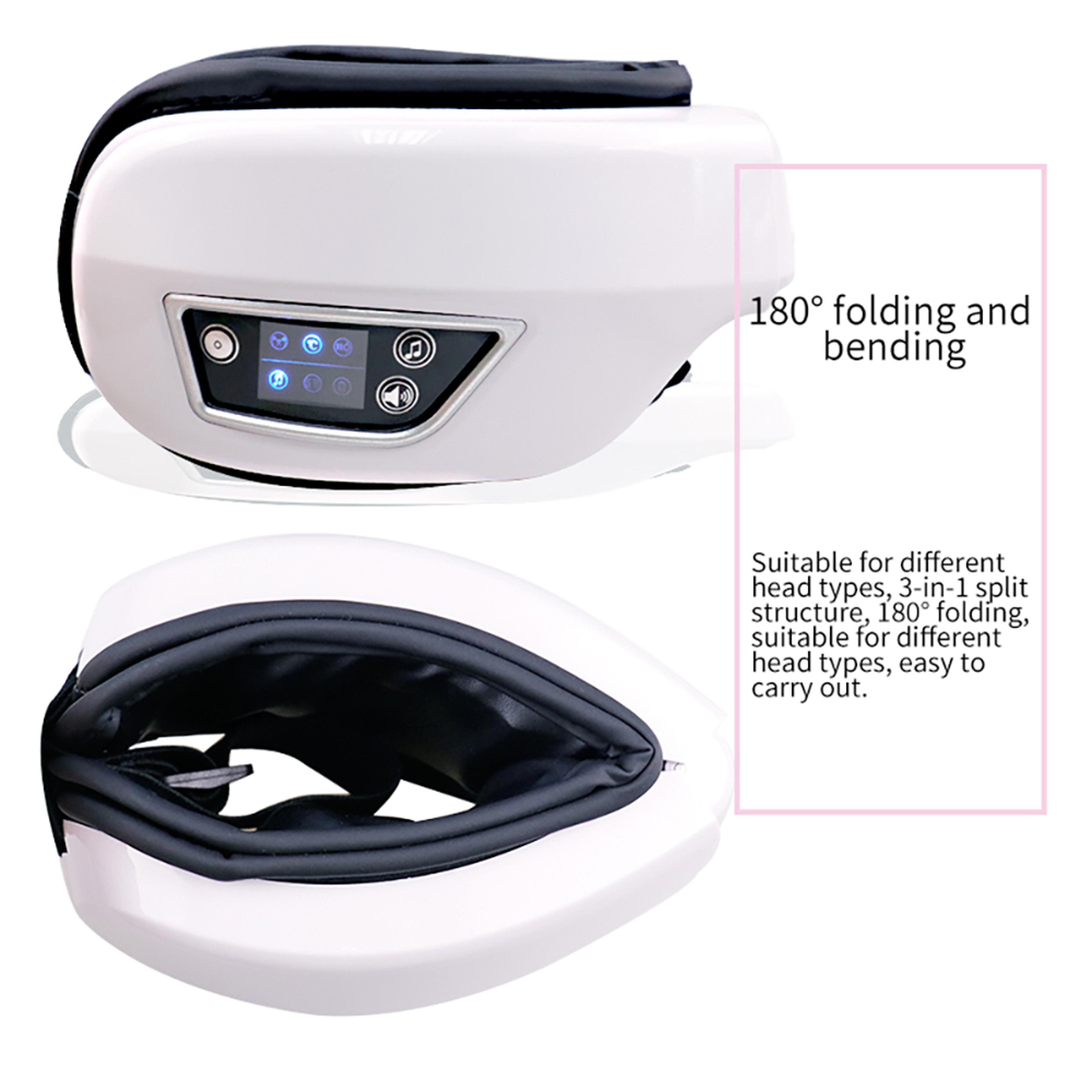 Smart Eye Massager With Heat Air Compression  Bluetooth Music For Eye Fatigue Relief 2