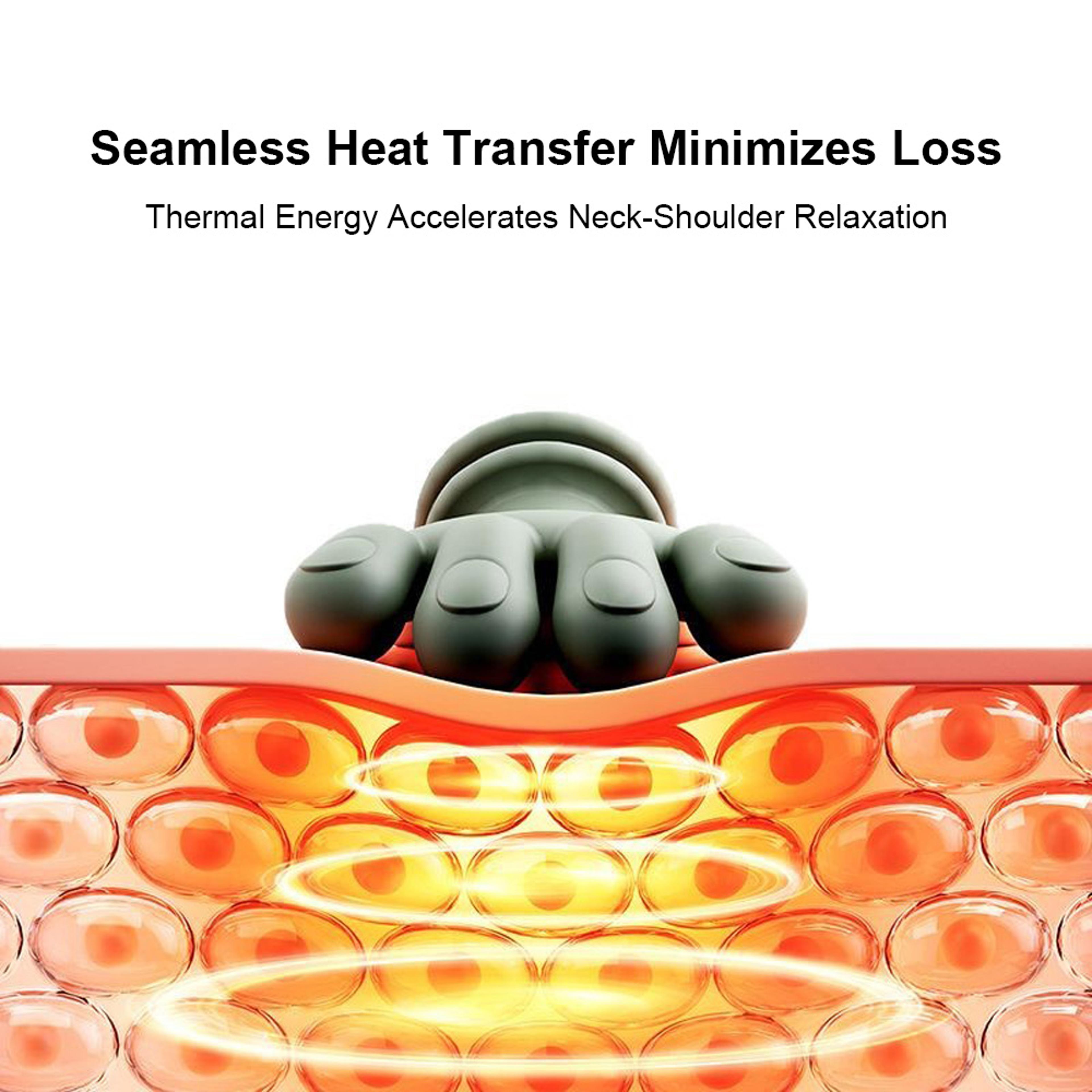 Heated Neck And Shoulder Massager With Deep Tissue Kneading For Muscle Relief 2
