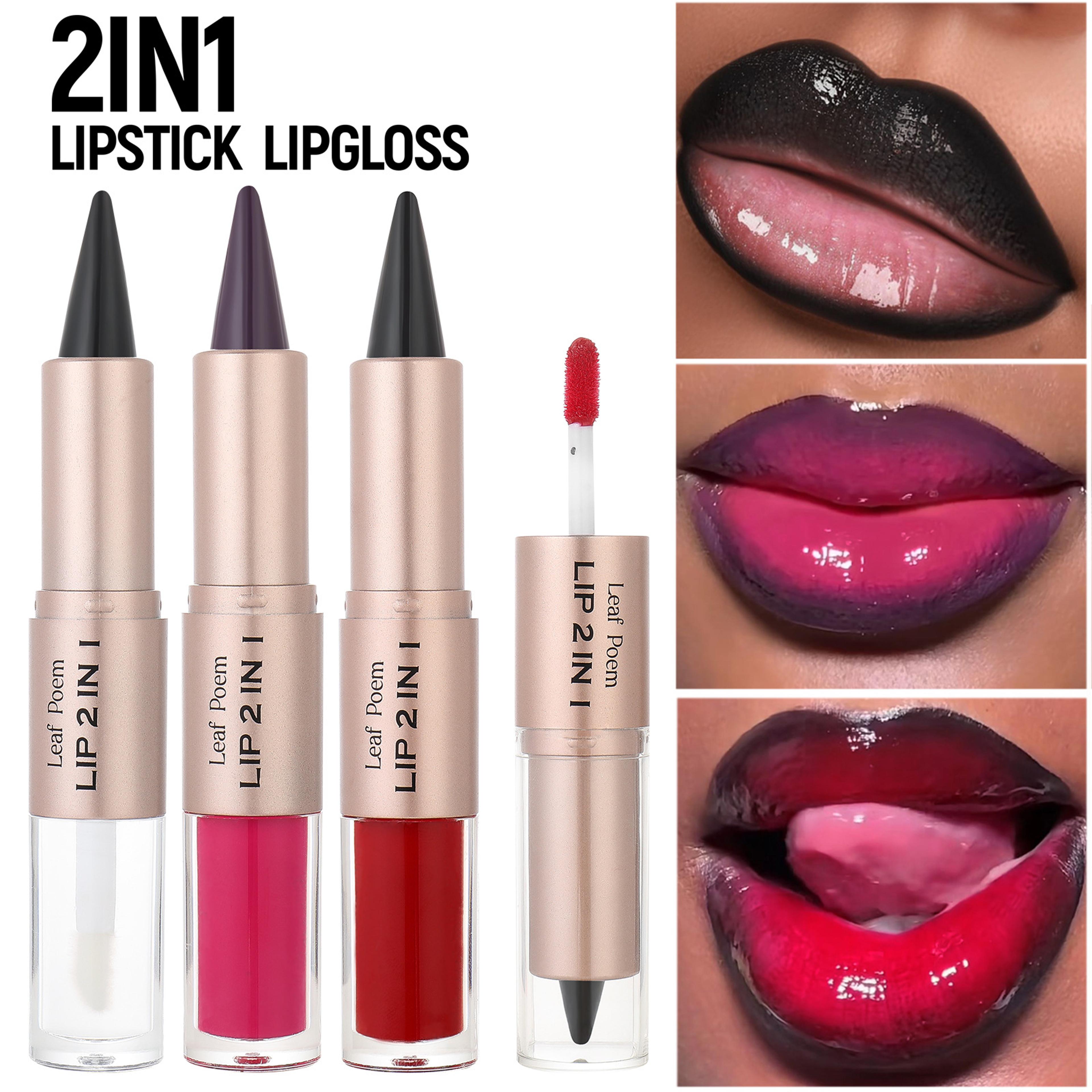 Lip Liner  Plumping Lip Gloss Duo For Defined Fuller Looking Lips 1