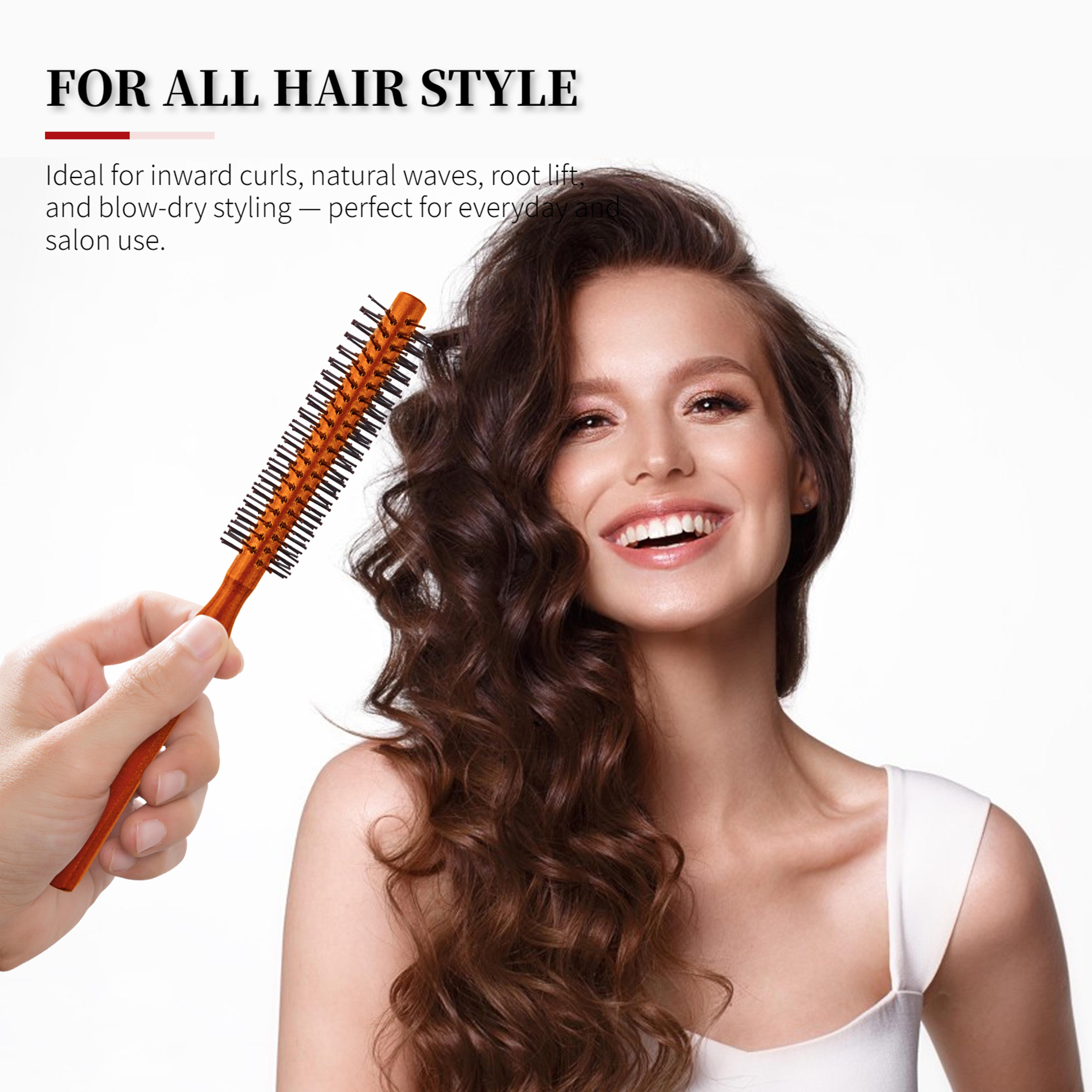 Professional Small Round Hair Brush Set For Precision Styling  Blow Drying 4