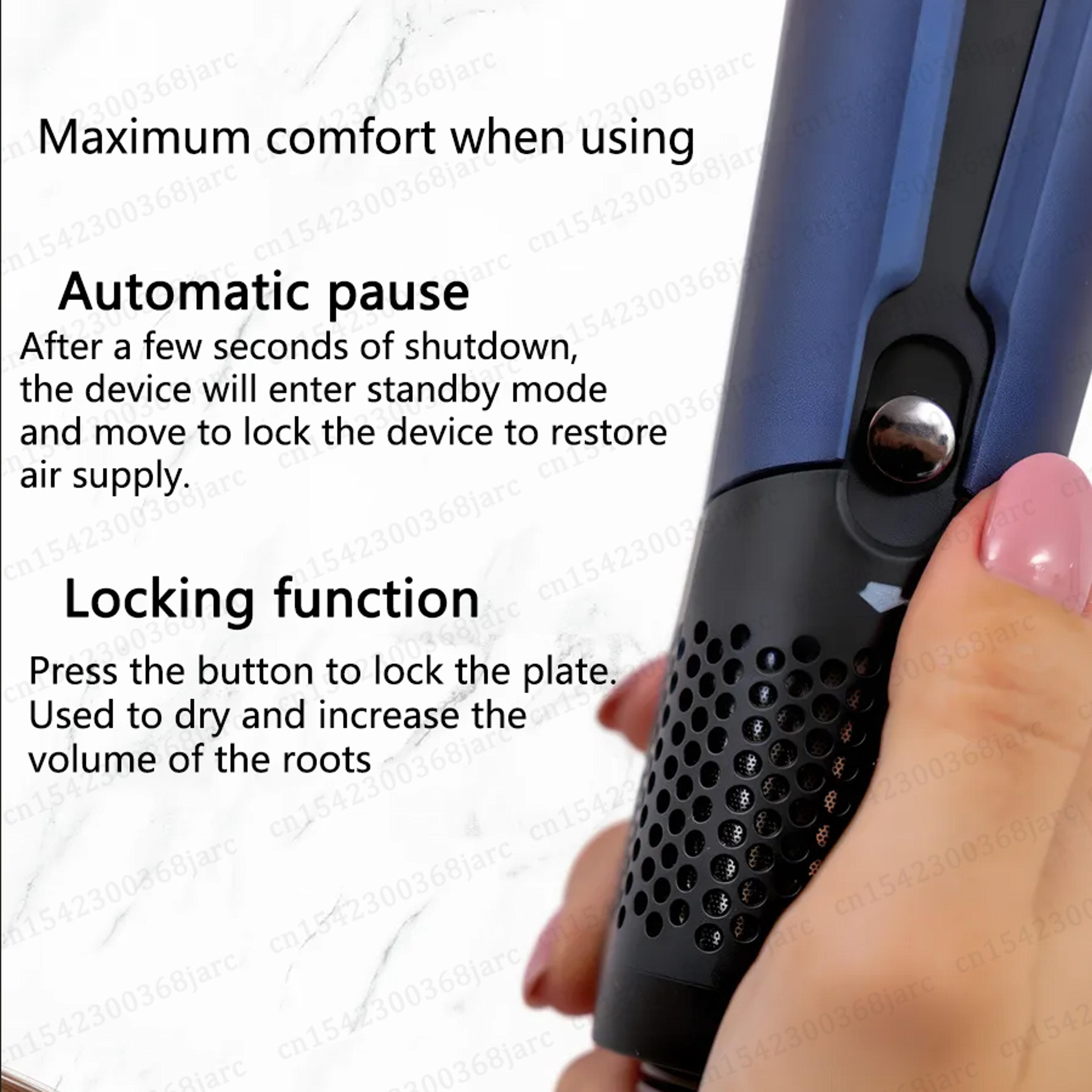 Professional Hair Straightener And Hair Dryer With Negative Ion Technology  Digital Display 3