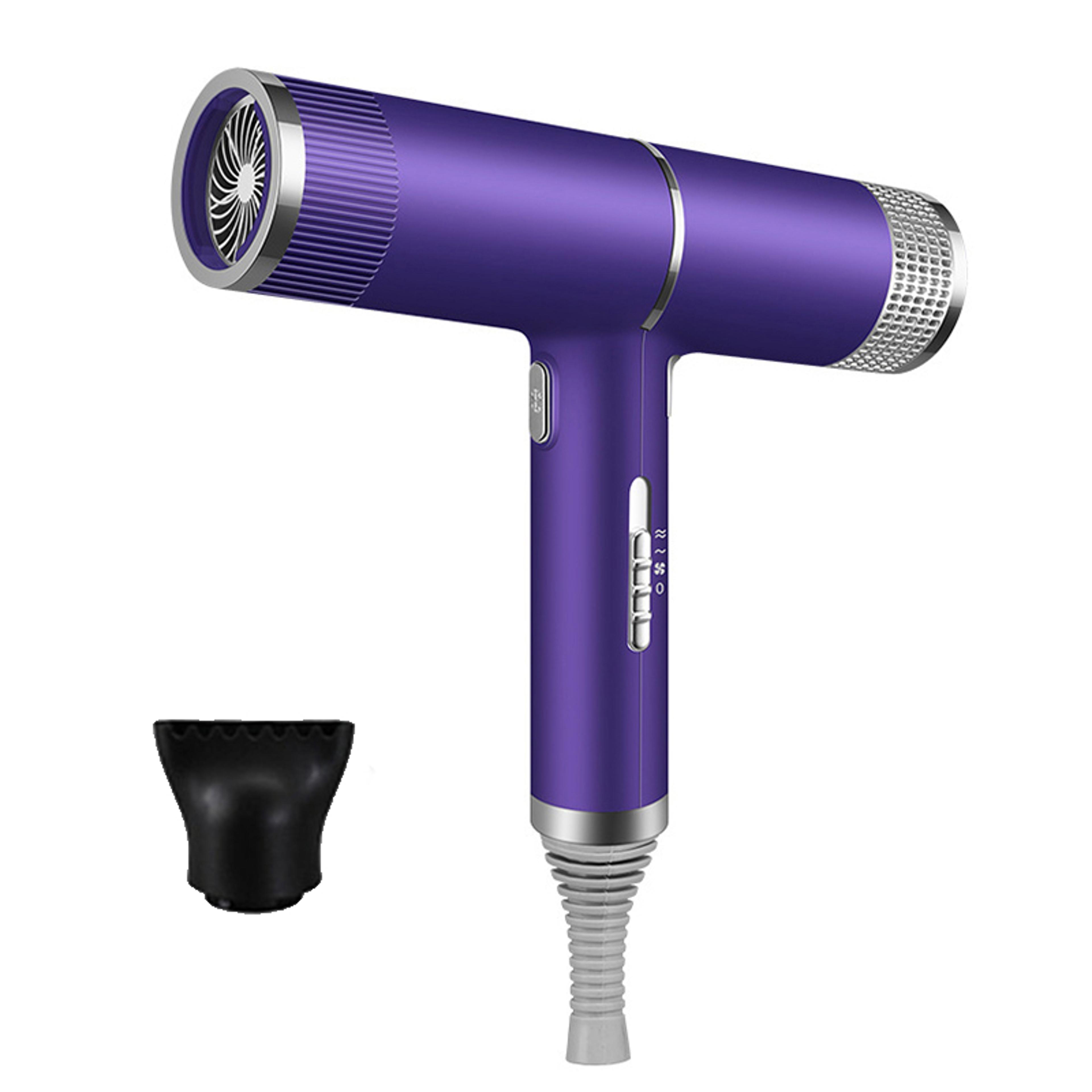 Negative Ion Hair Dryer With Smart Temperature Control Fast Dry Leafless Blow Dryer 8