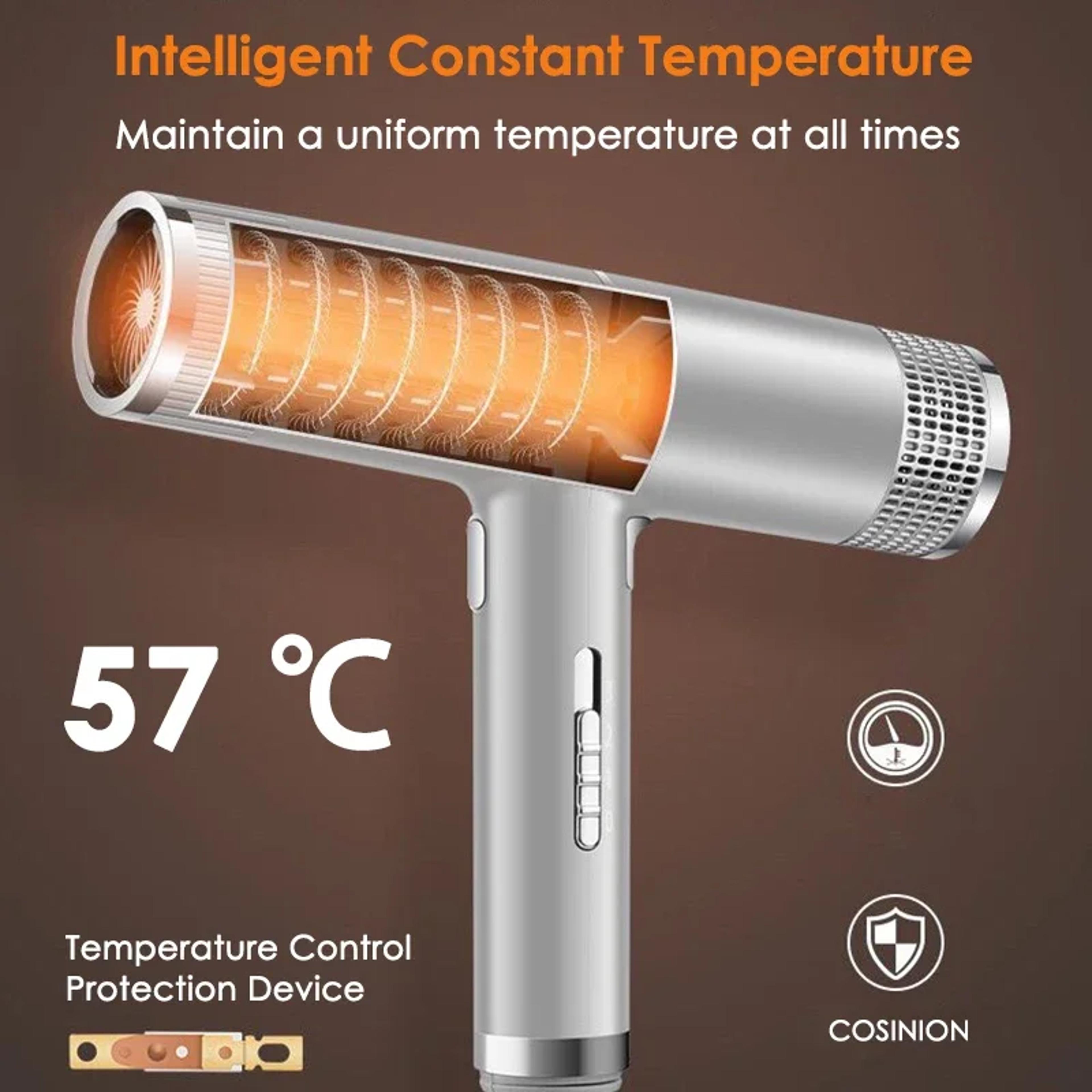 Infrared Ionic Hair Dryer Professional Blow Dryer With Hot  Cold Air For Fast Salon Styling 2