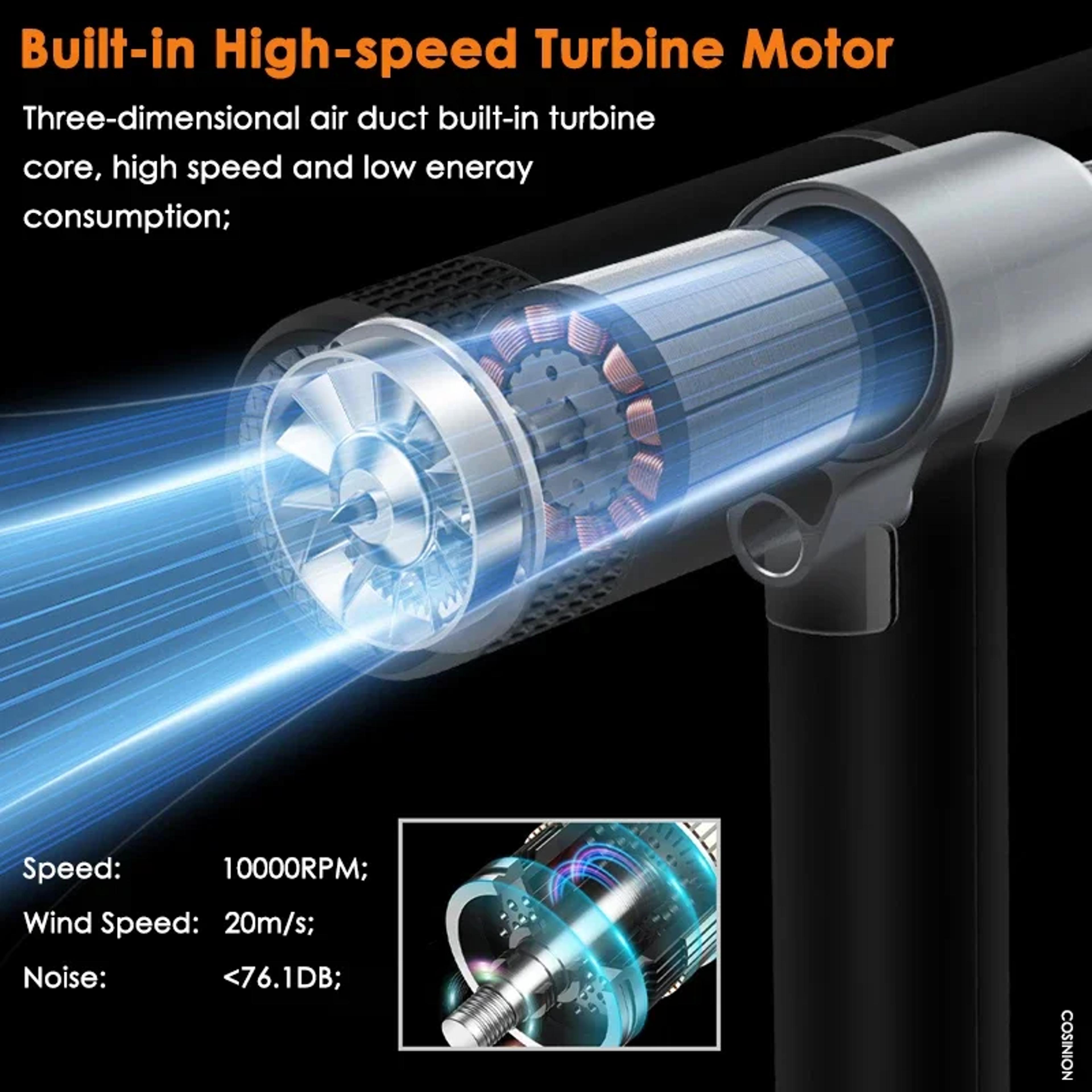 Infrared Ionic Hair Dryer Professional Blow Dryer With Hot  Cold Air For Fast Salon Styling 4
