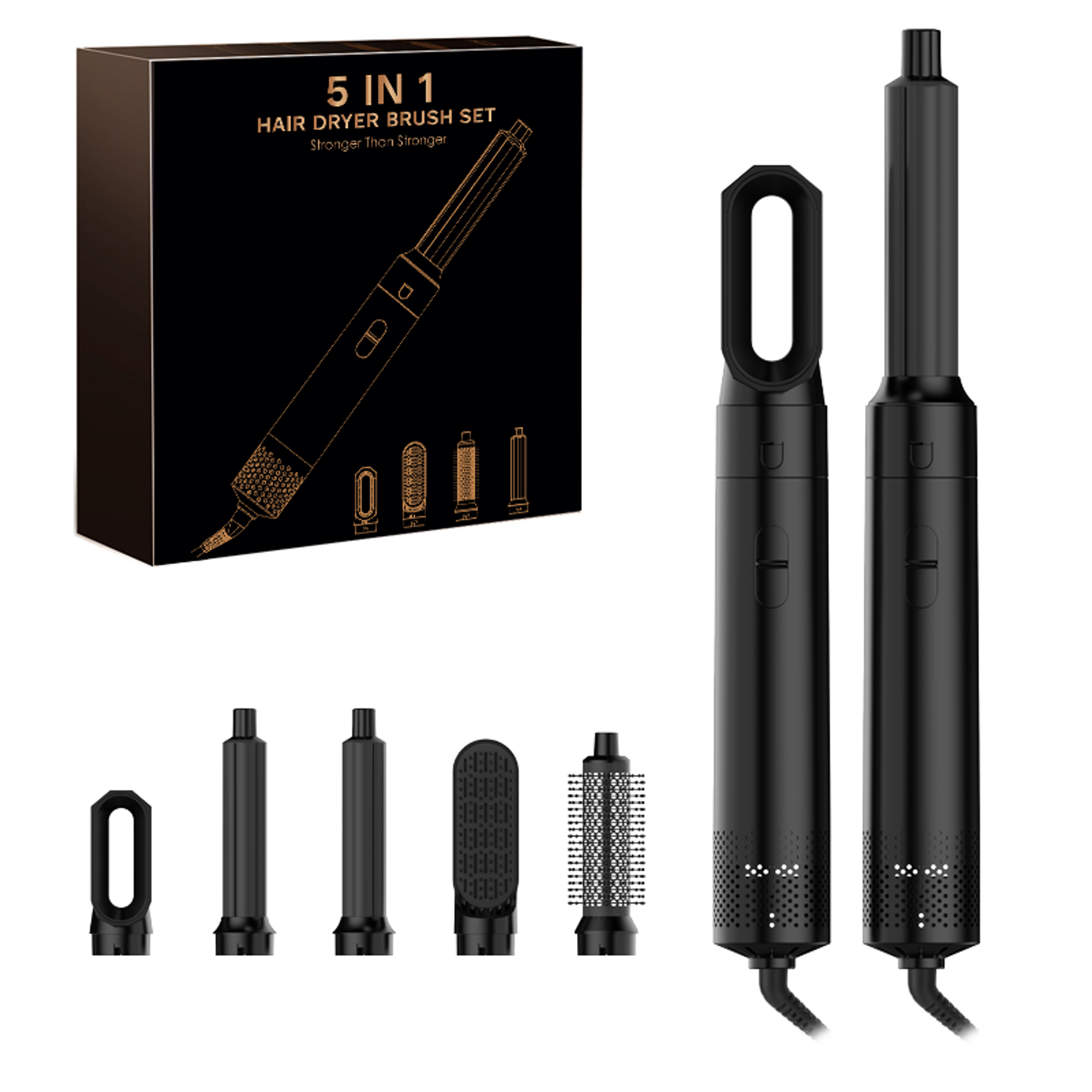 Hair Styler Ionic Hair Dryer Brush Set With Hot Air Brush And Fast Drying Technology 7