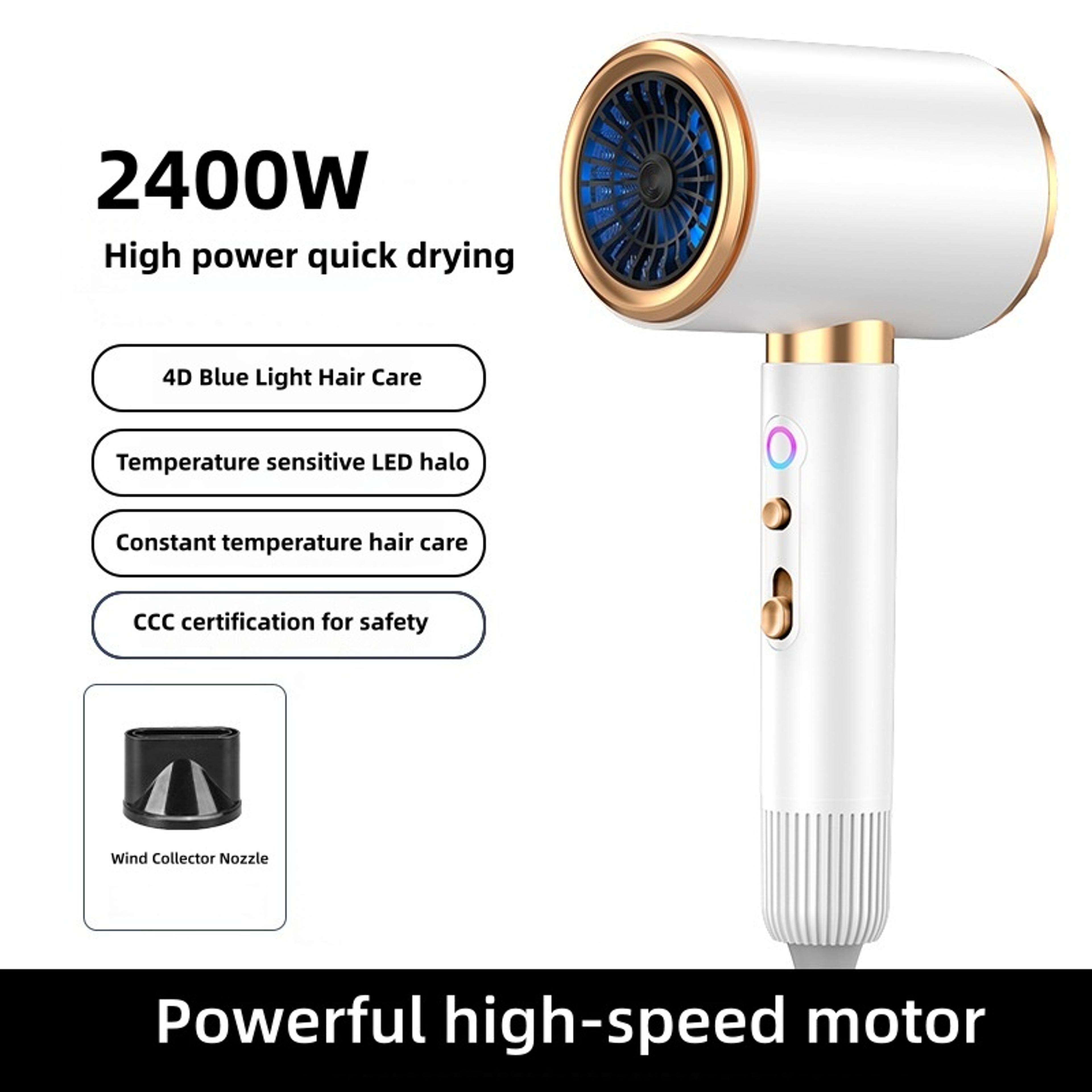 High Speed Hair Dryer With Negative Ion Technology For Fast Drying And Frizz Free Styling 6