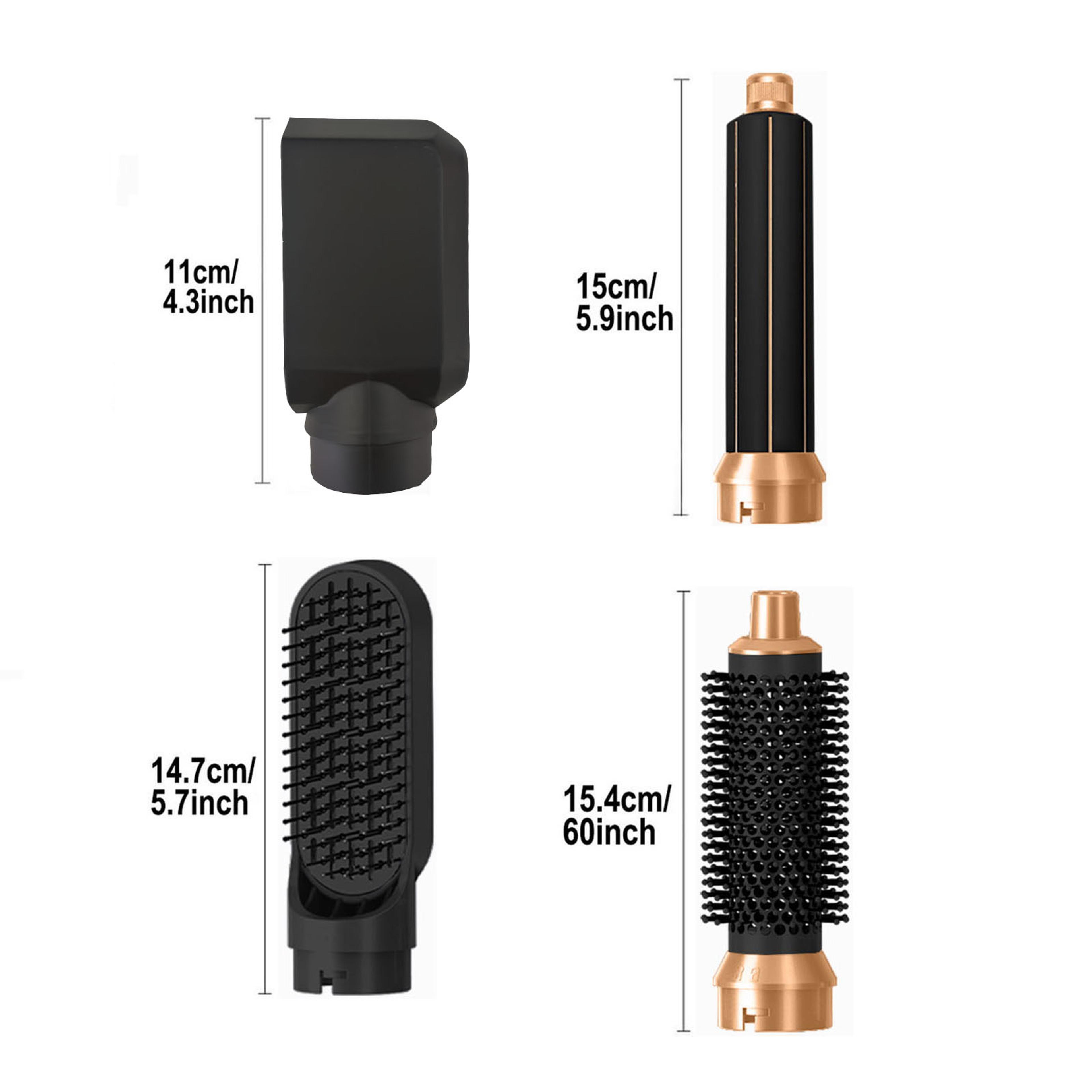 Hair Styler Hot Air Brush  Hair Dryer Brush Curling And Straightening Set 1