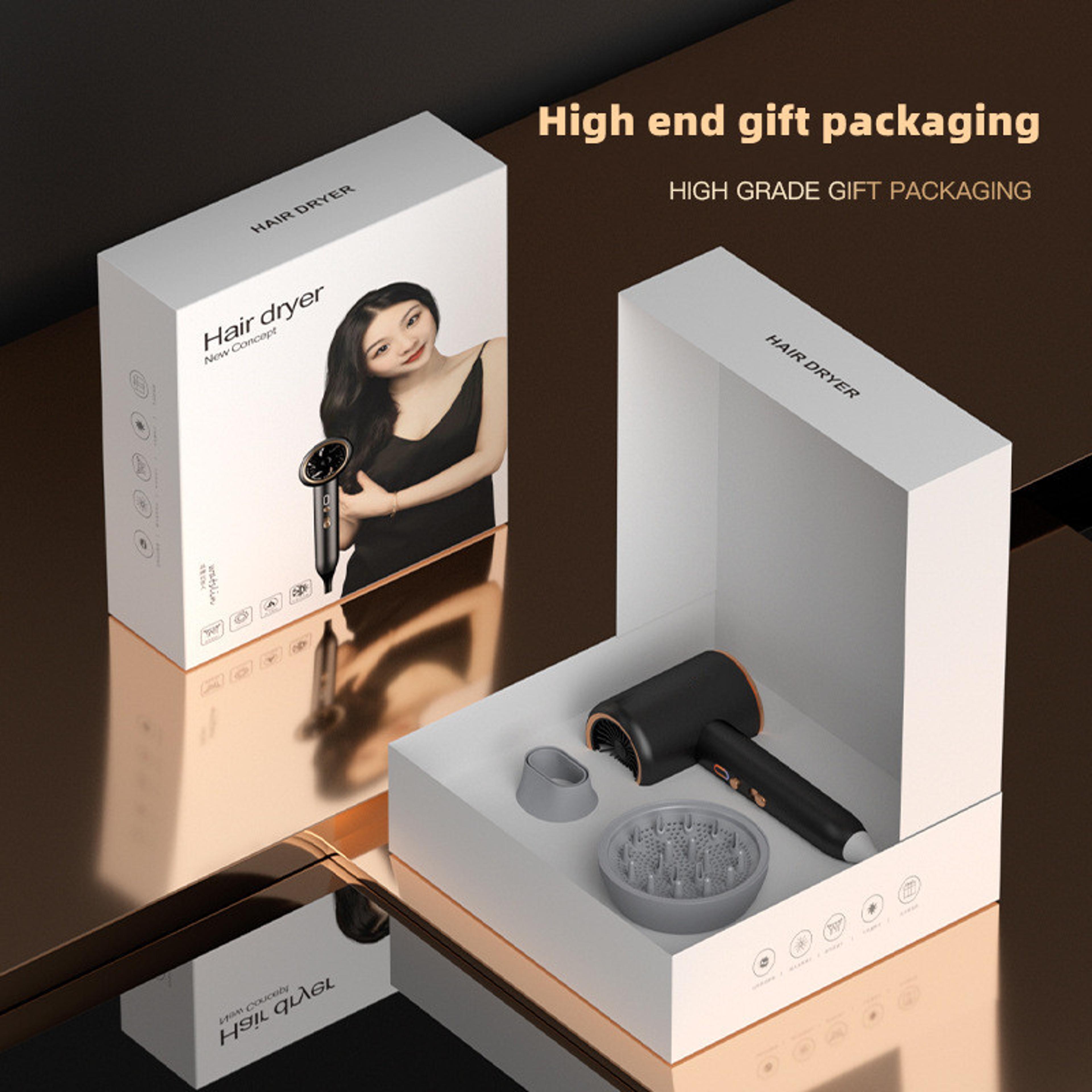 Professional Ionic Hair Dryer Fast Drying Negative Ion Blow Dryer 1