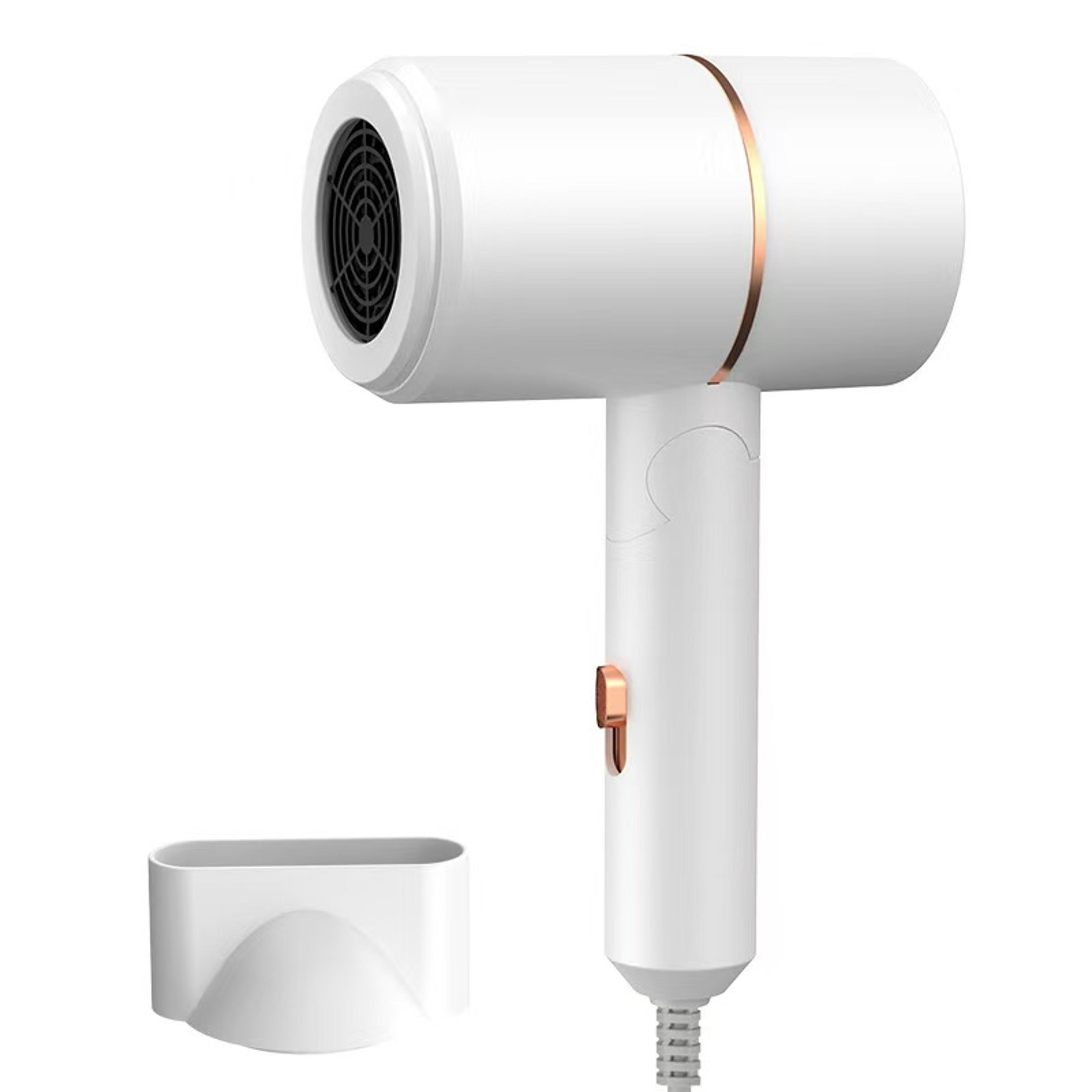 Negative Ion Hair Dryer With Diffuser Foldable Lightweight Fast Dry Blow Dryer 6