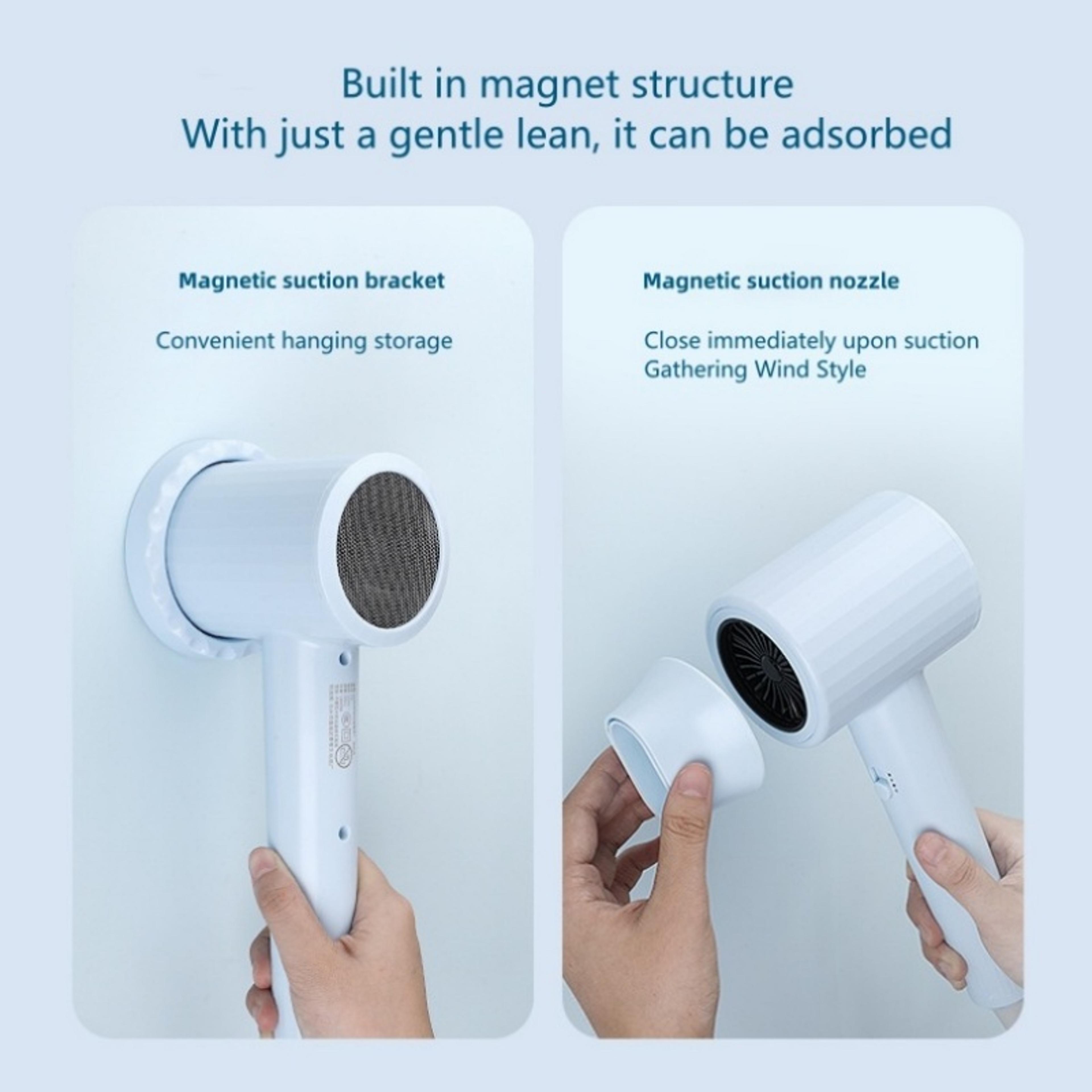 LuxeFlow Negative Ion Hair Dryer With Hot  Cold Air For Fast Salon Styling 4