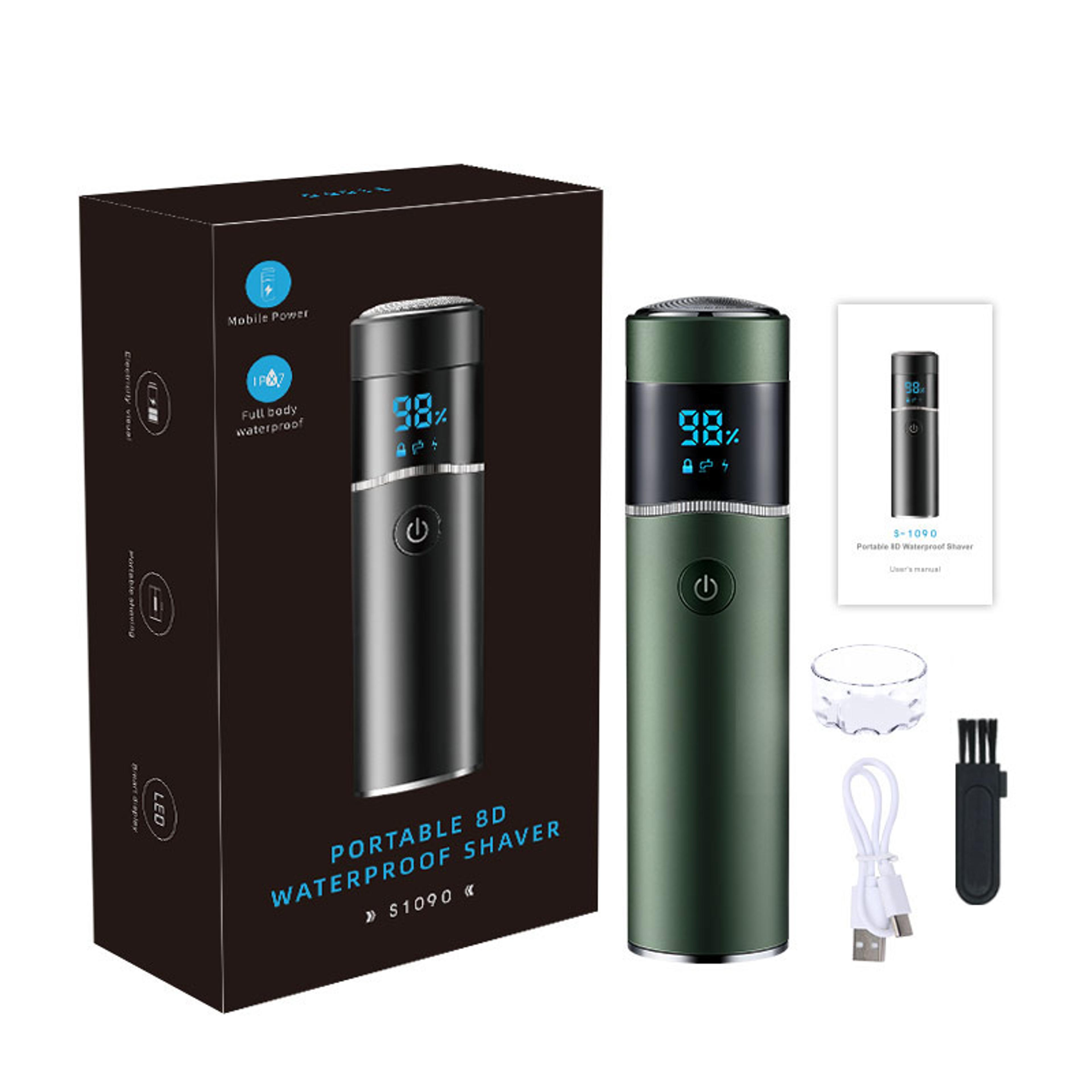 Mini Portable Electric Shaver For Men Waterproof USB Rechargeable Travel Razor 7