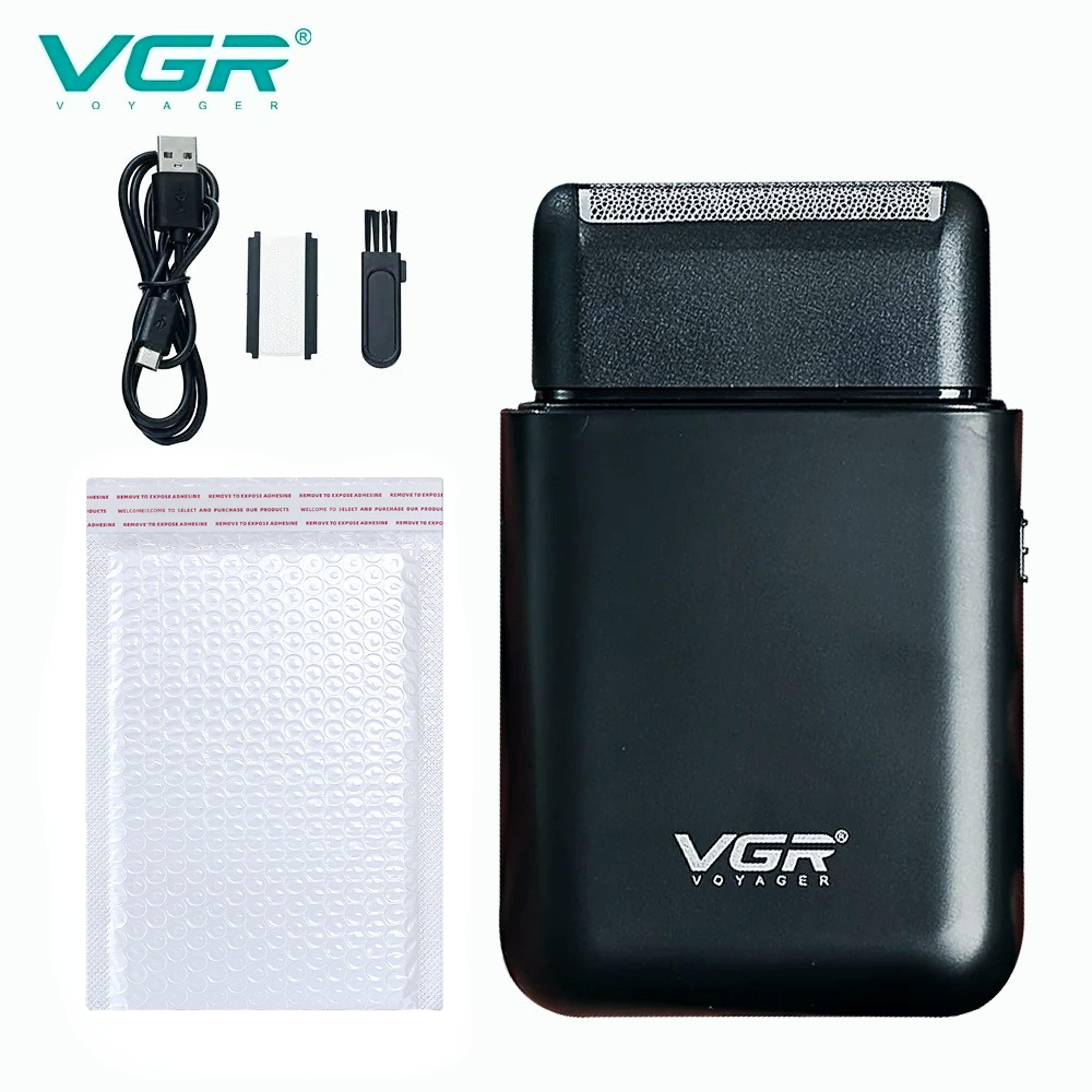 Electric Shaver USB Rechargeable Portable Mini Shaver For Men With Pop Up Trimmer 6