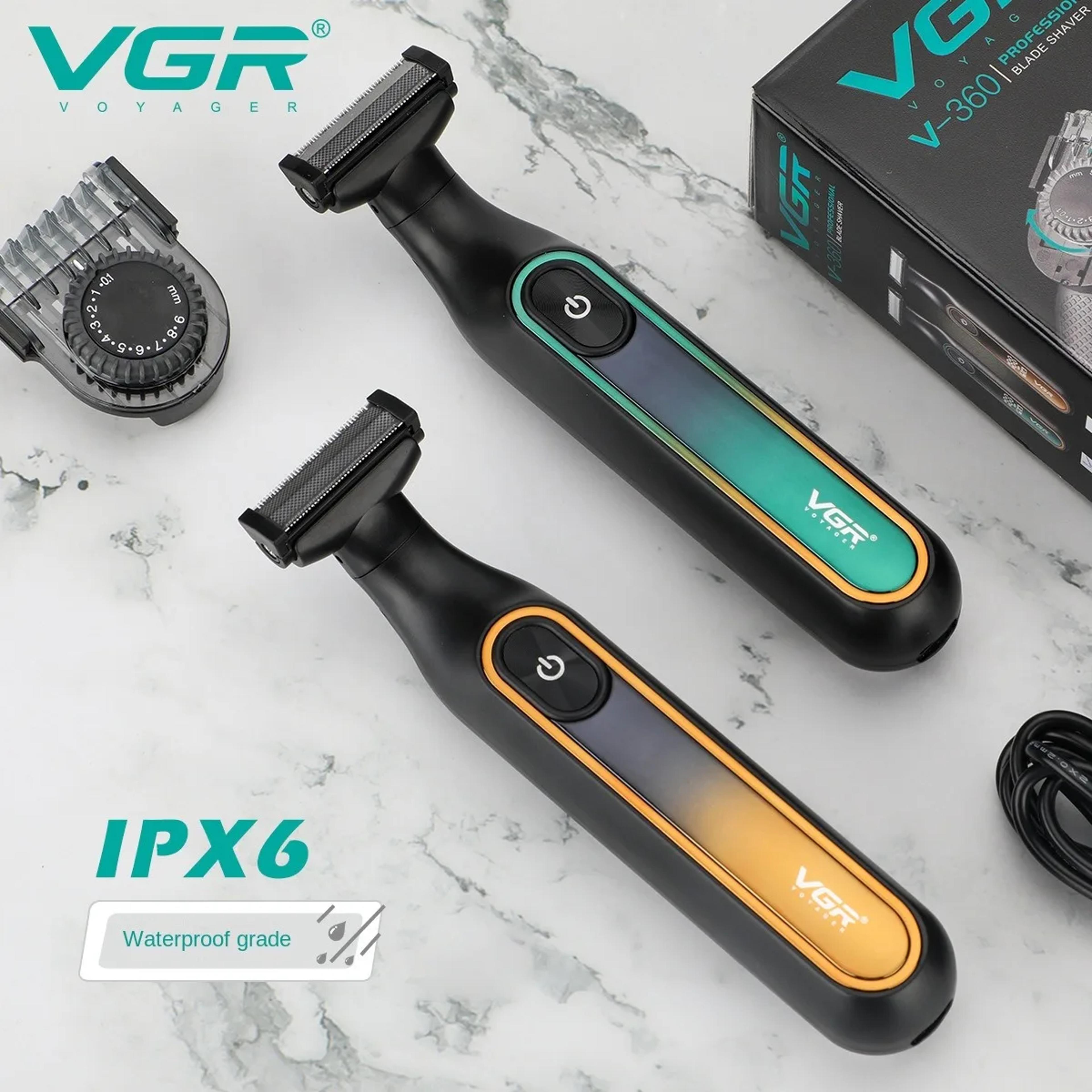 Electric Shaver  Beard Trimmer For Men Waterproof USB Rechargeable Grooming Razor 3
