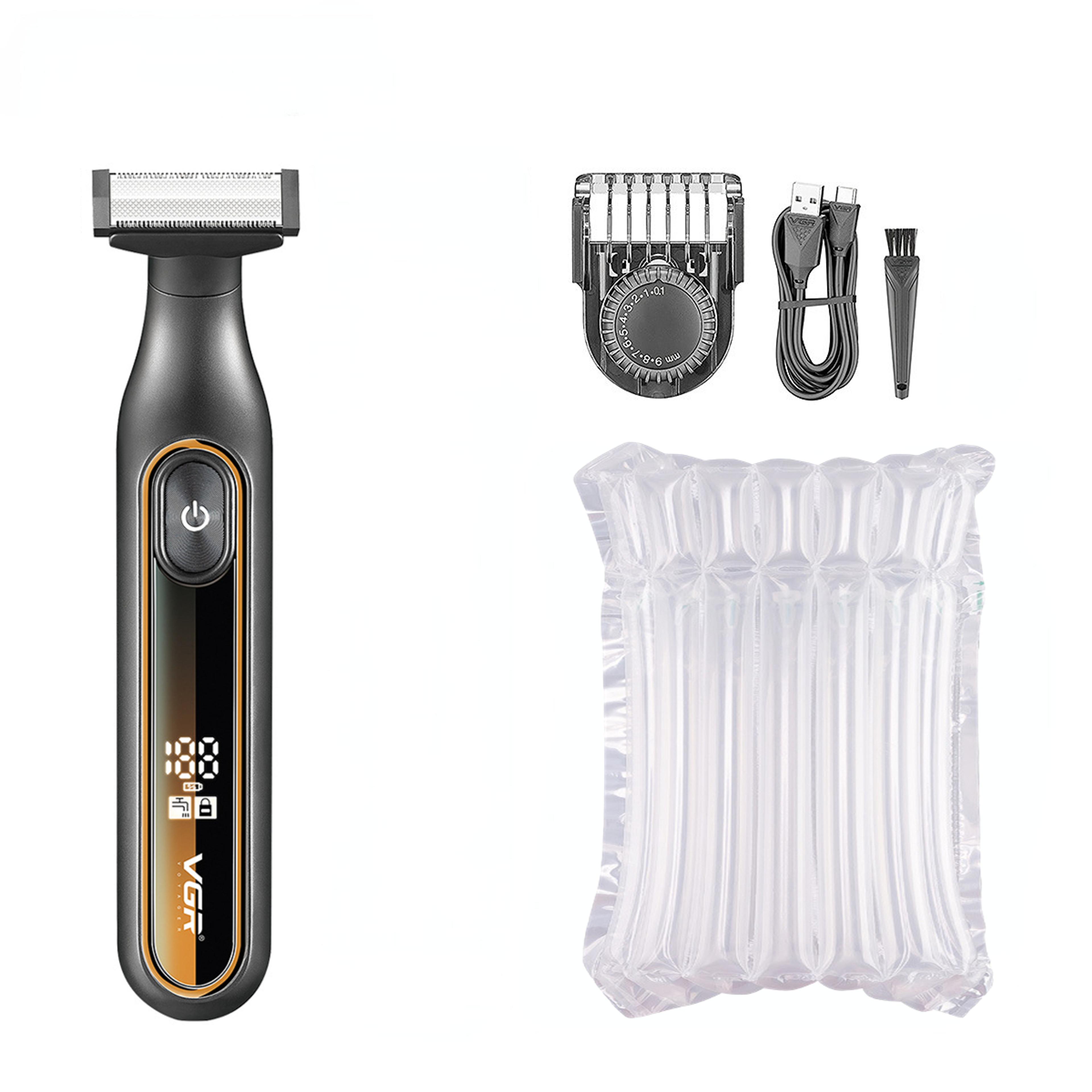 Electric Shaver  Beard Trimmer For Men Waterproof USB Rechargeable Grooming Razor 5