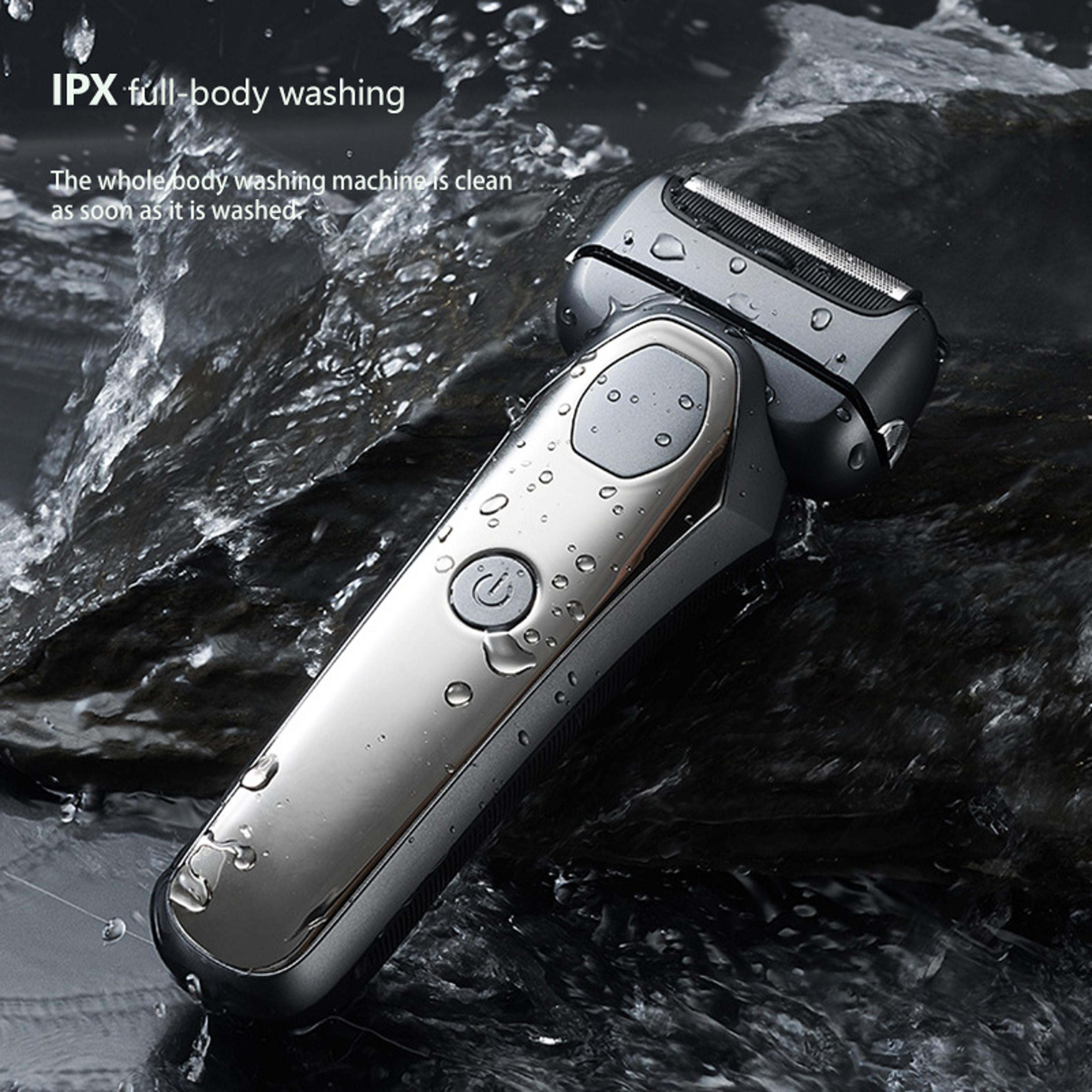 Electric Shaver Two Speed USB C Rechargeable Foil Shaver For Wet  Dry Grooming 2
