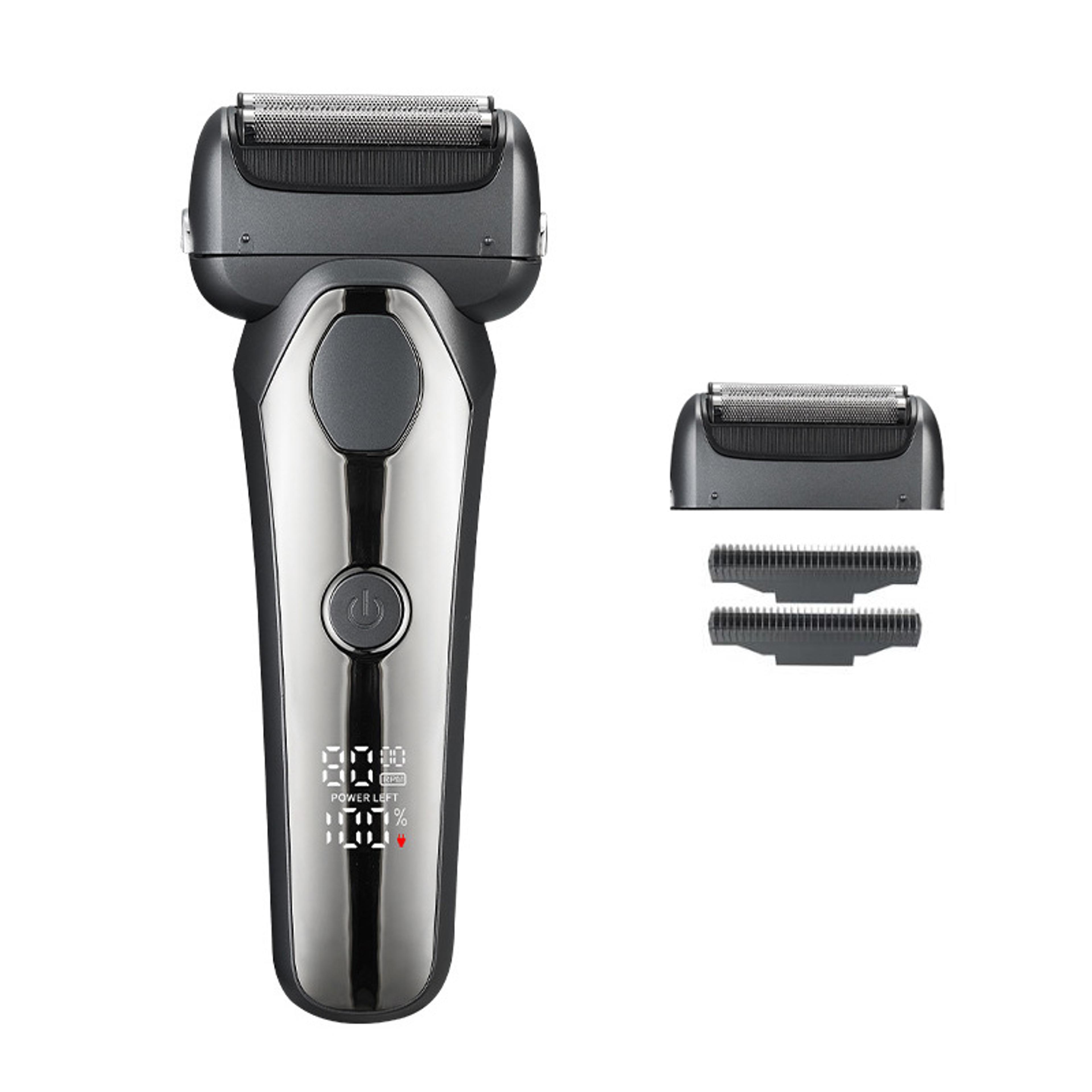Electric Shaver Two Speed USB C Rechargeable Foil Shaver For Wet  Dry Grooming 8