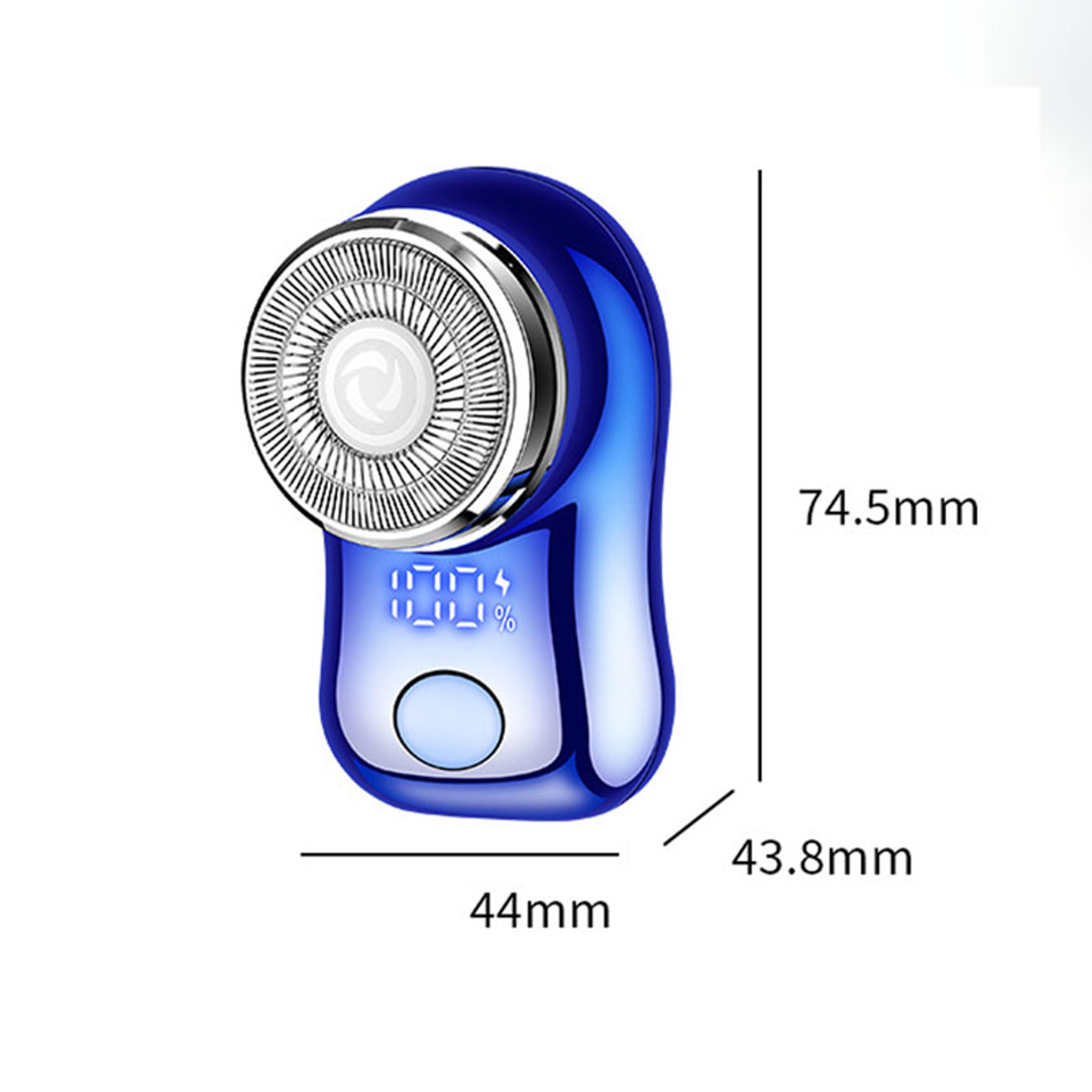 Portable Mini Electric Shaver For Men With Type C Charging  Digital Display Travel Razor 4