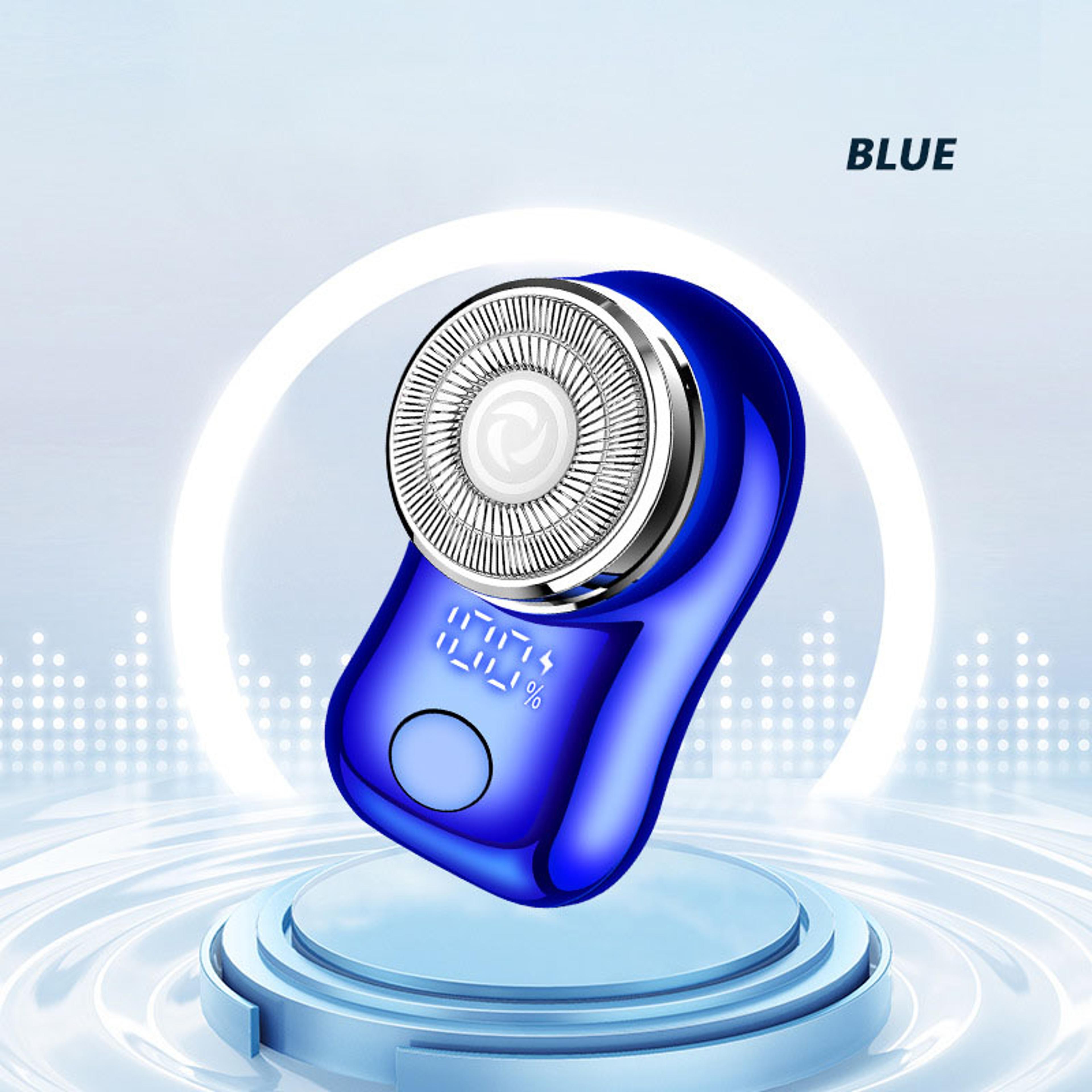 Portable Mini Electric Shaver For Men With Type C Charging  Digital Display Travel Razor 8