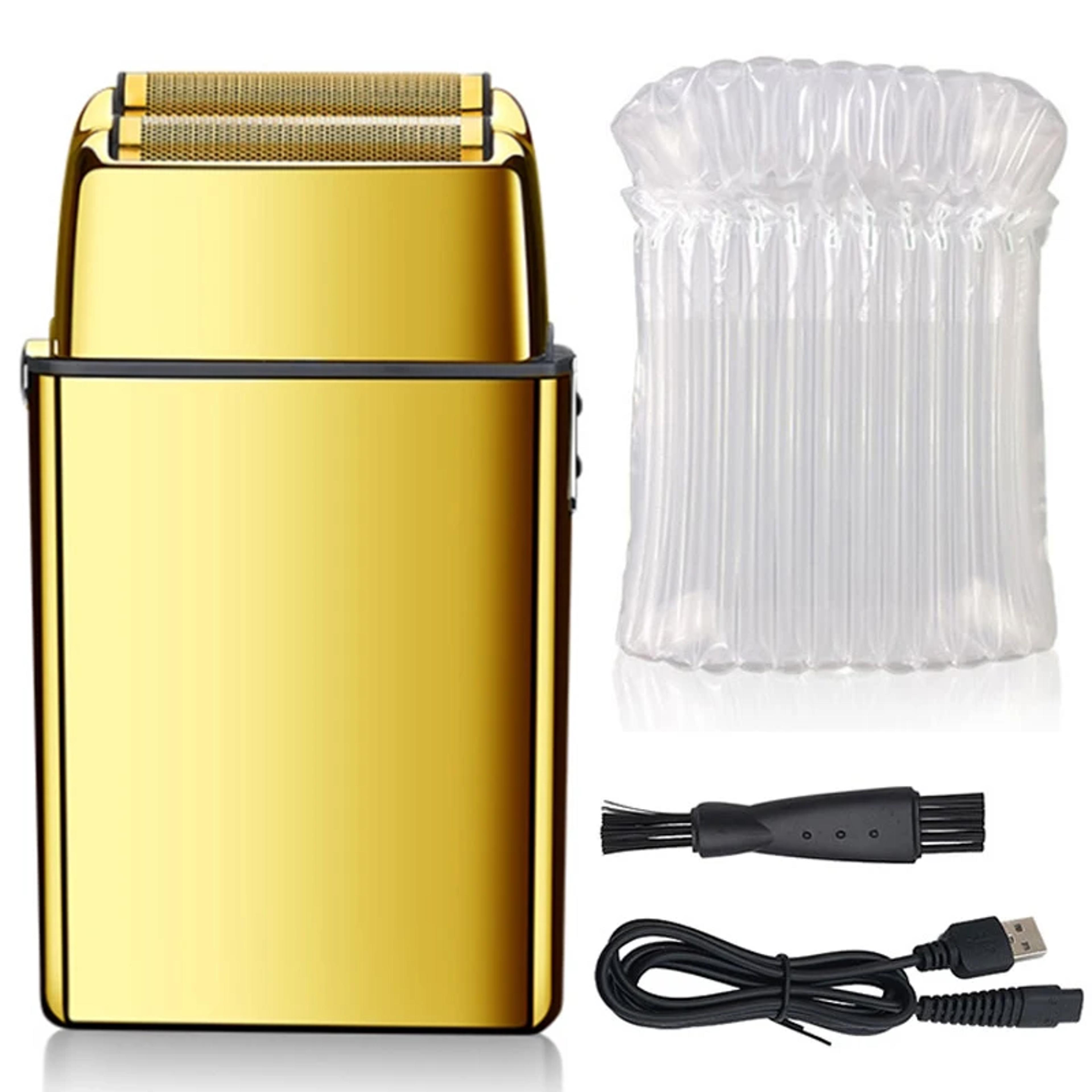 Professional Electric Shaver Rechargeable Metal Beard  Bald Head Grooming Razor For Men 6