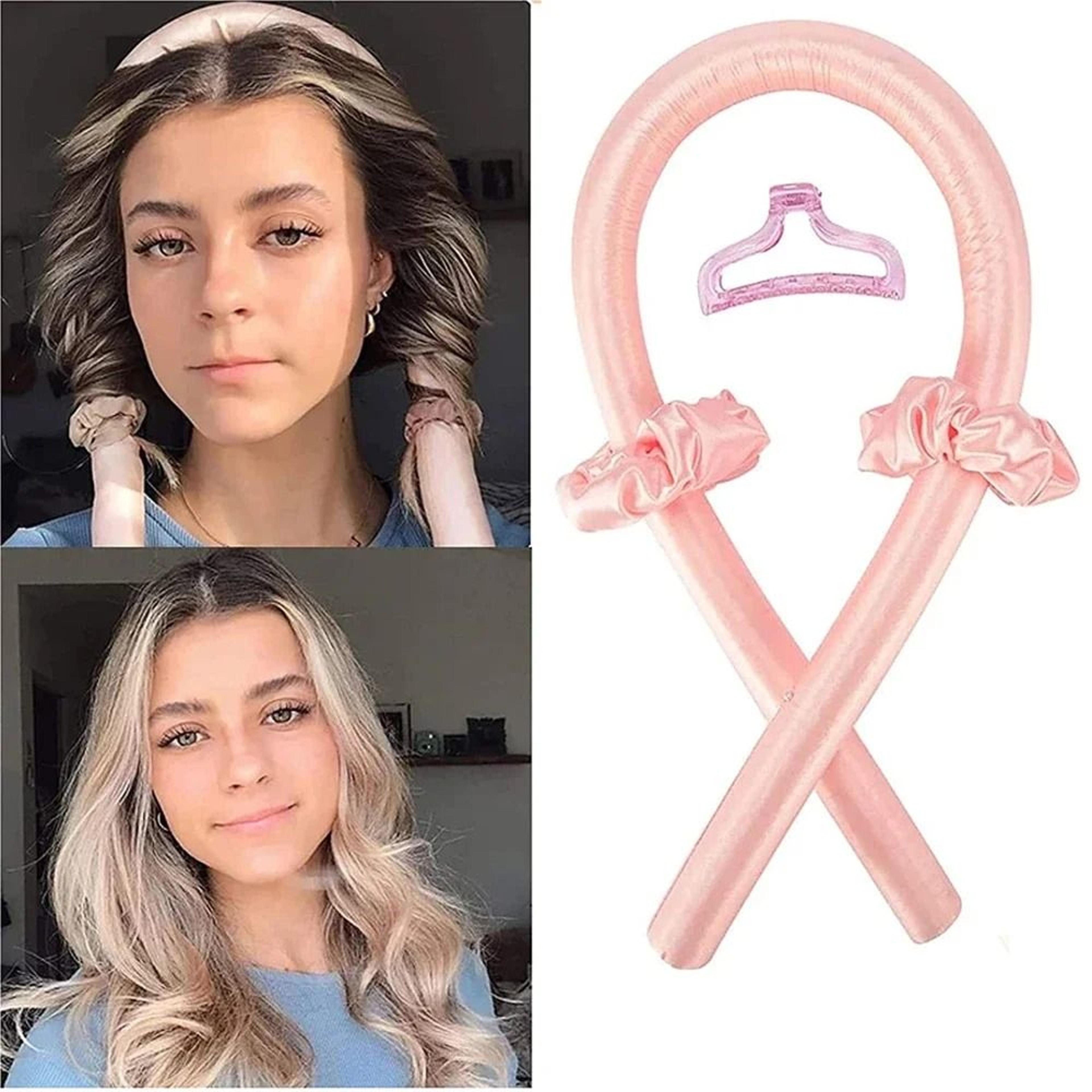 Silk Hair Rollers for Heatless Curls