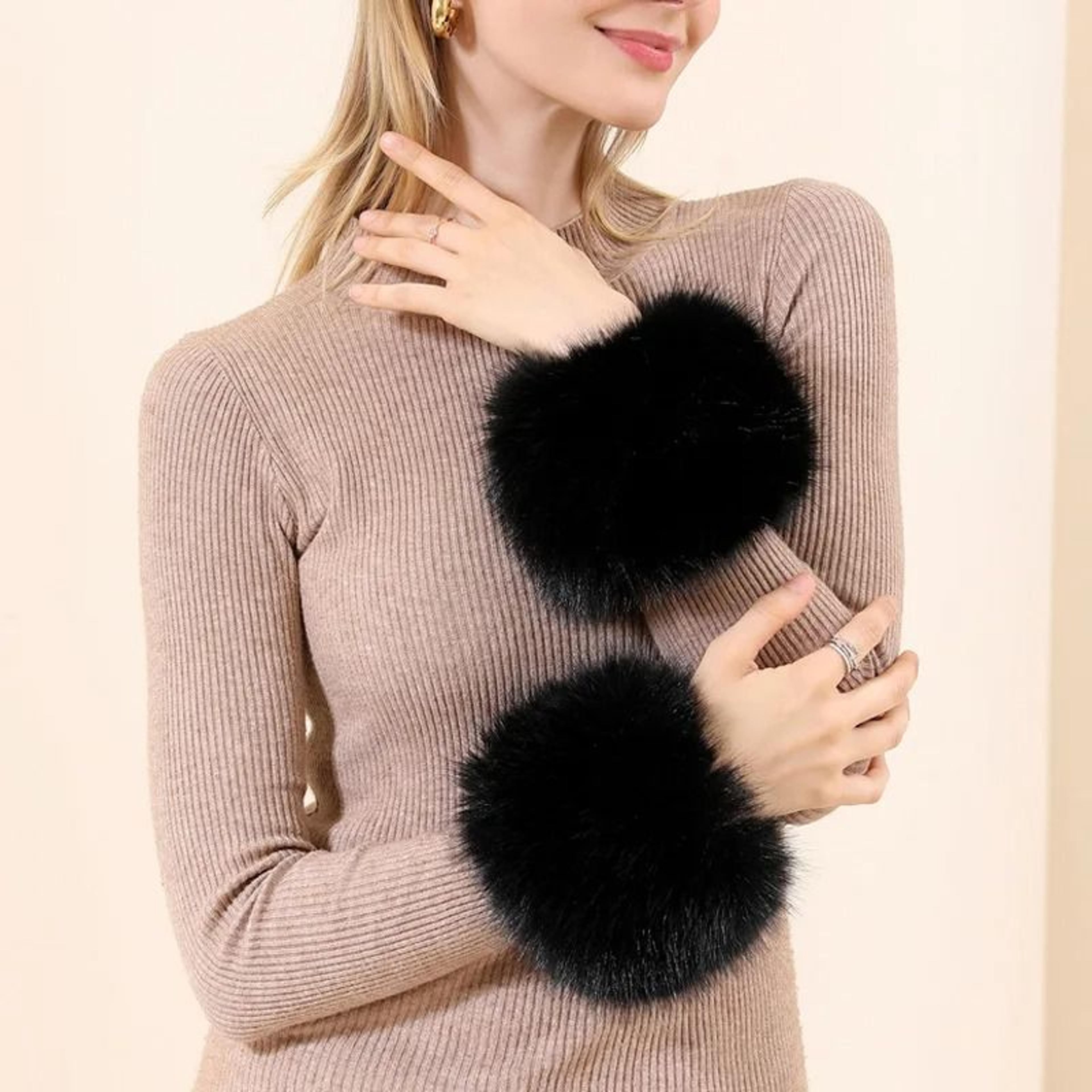 Winter Fashion Wrist Cuffs