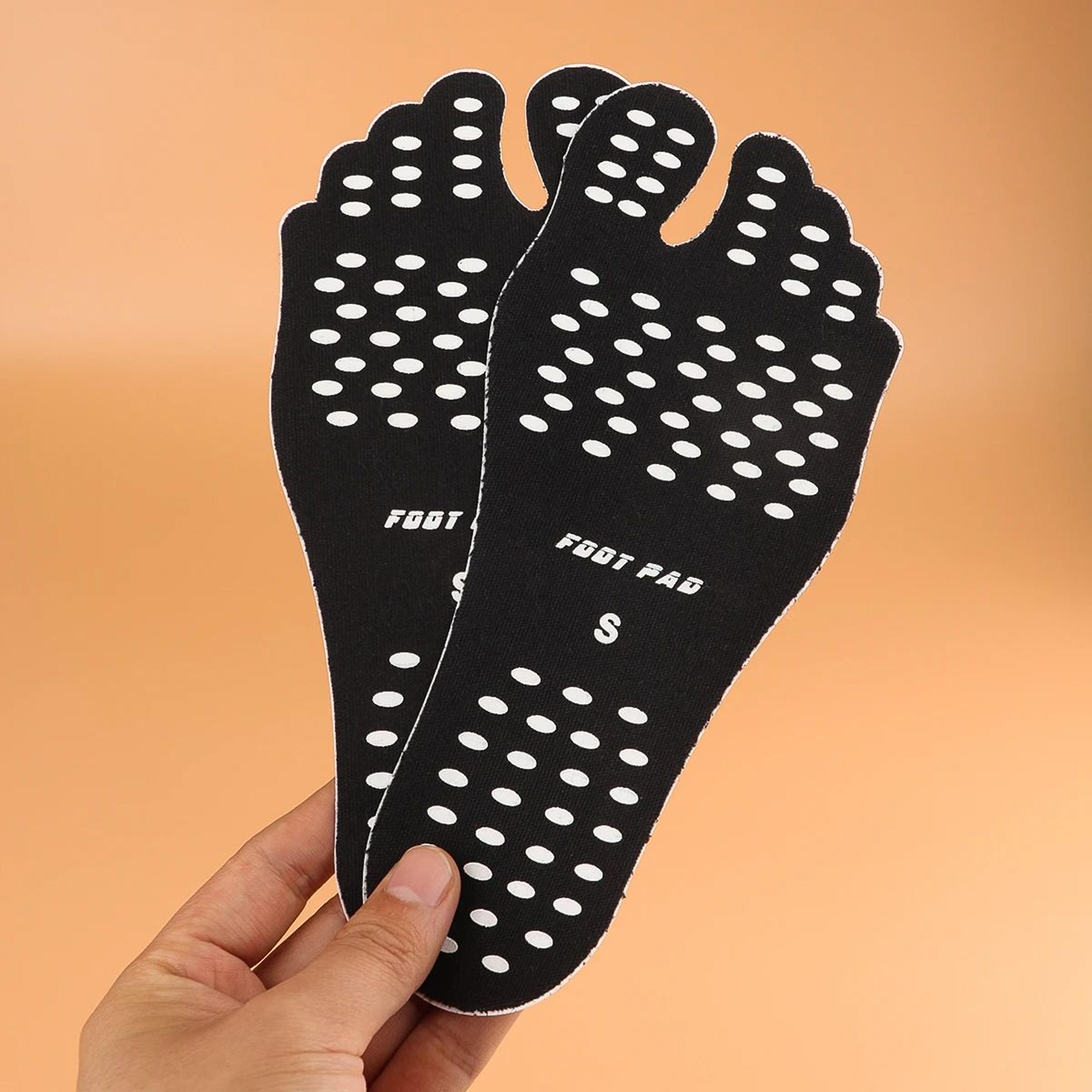 NonSlip Beach Invisible Foot Stickers Waterproof  Flexible Sticky Pads For Feet Perfect For Beach A 10