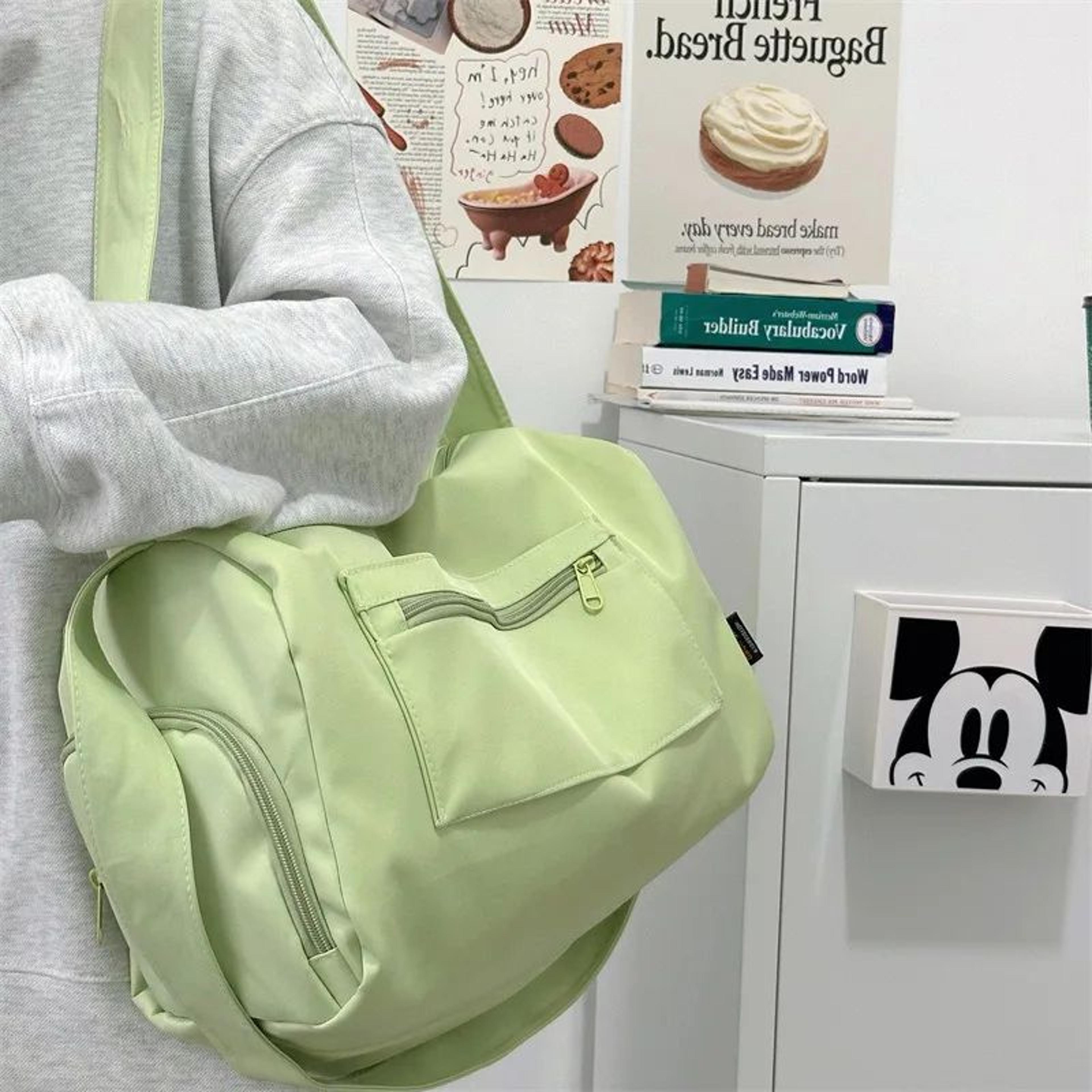 Large Crossbody Travel Tote Bag For Women Canvas Shoulder Messenger Bag 1
