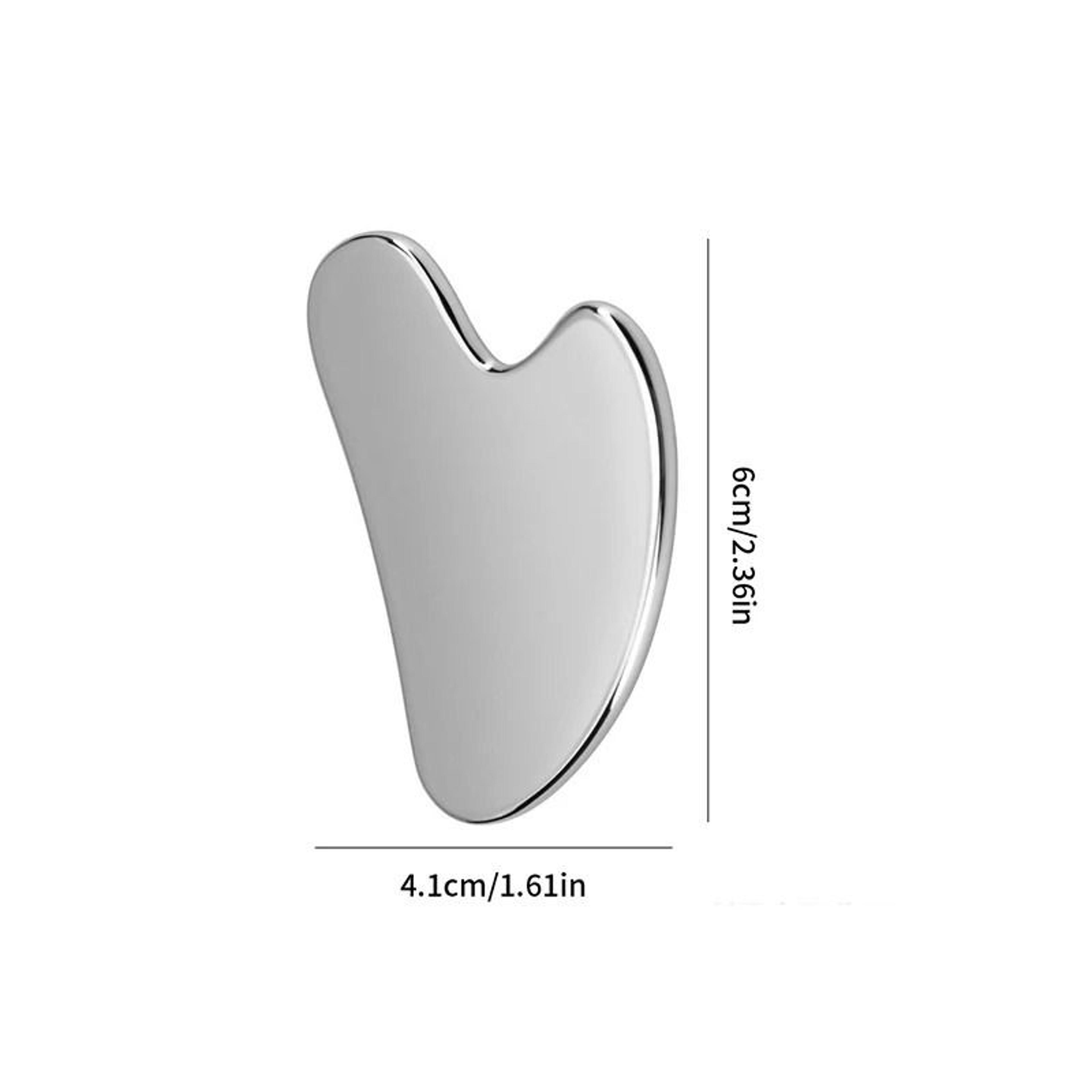 Stainless Steel Gua Sha Facial Massager Tool For Face Neck And Body Care 6