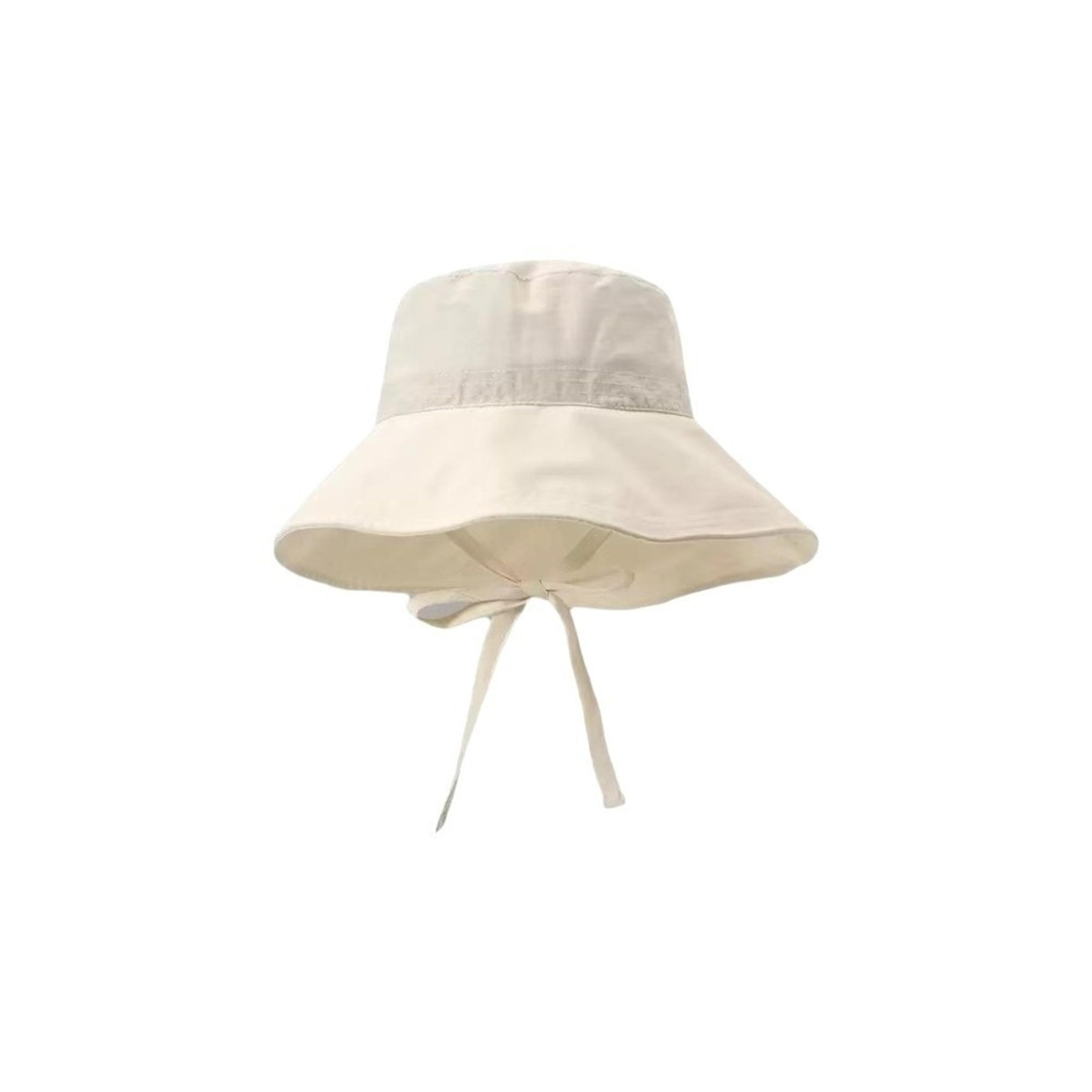 Wide Brim Sun Hat With Chin Strap Adjustable Breathable Bucket Hat 8