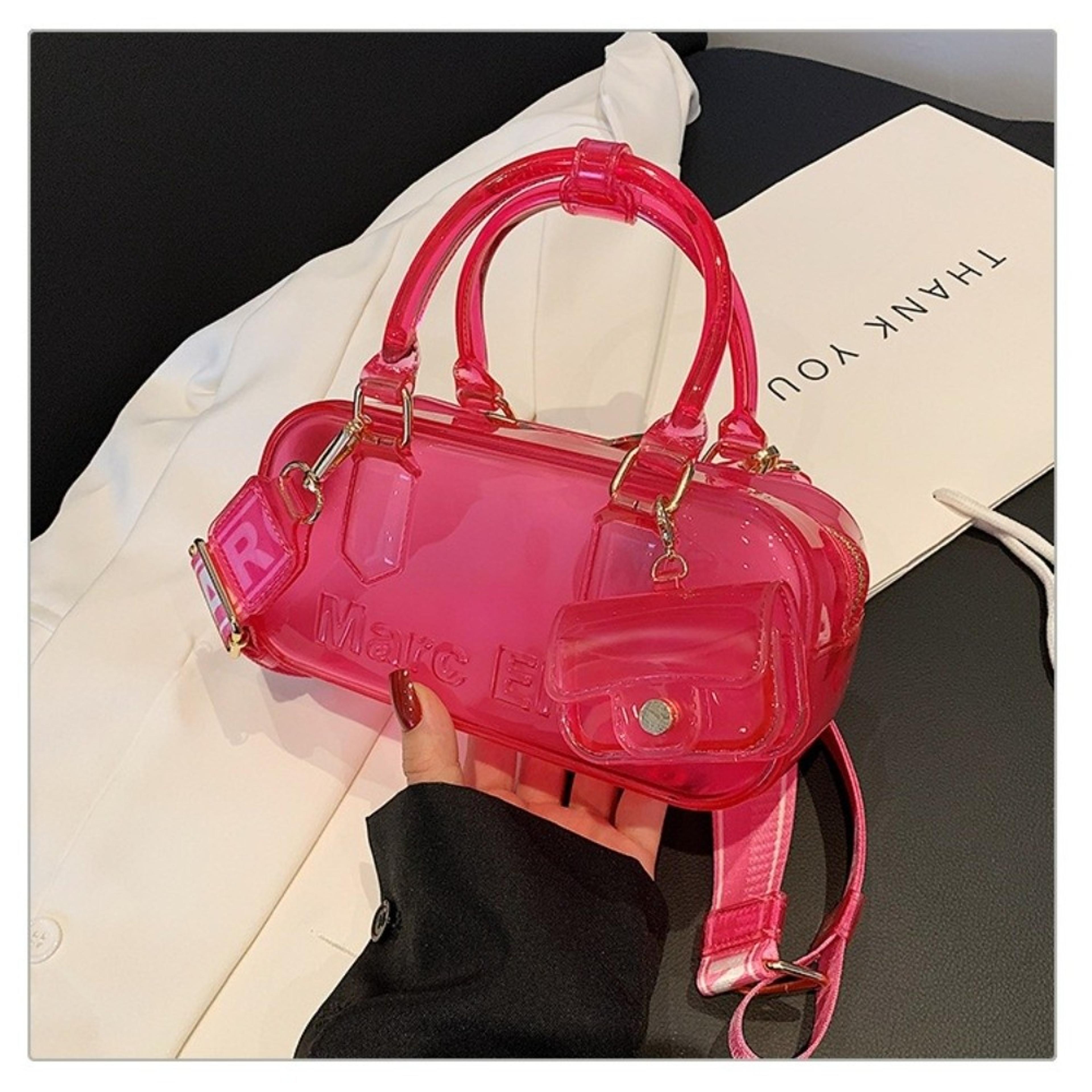 Clear Crossbody Bag Transparent Pillow Shoulder Purse For Stadium Events And Summer Style 2