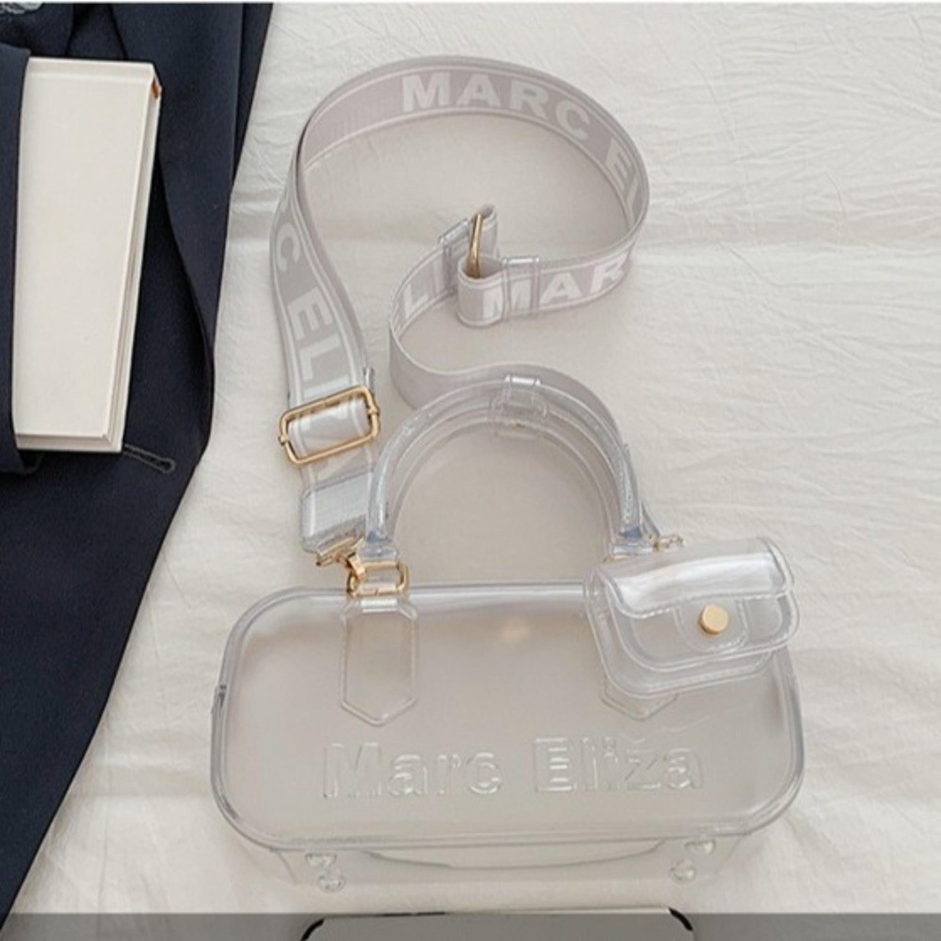 Clear Crossbody Bag Transparent Pillow Shoulder Purse For Stadium Events And Summer Style 3