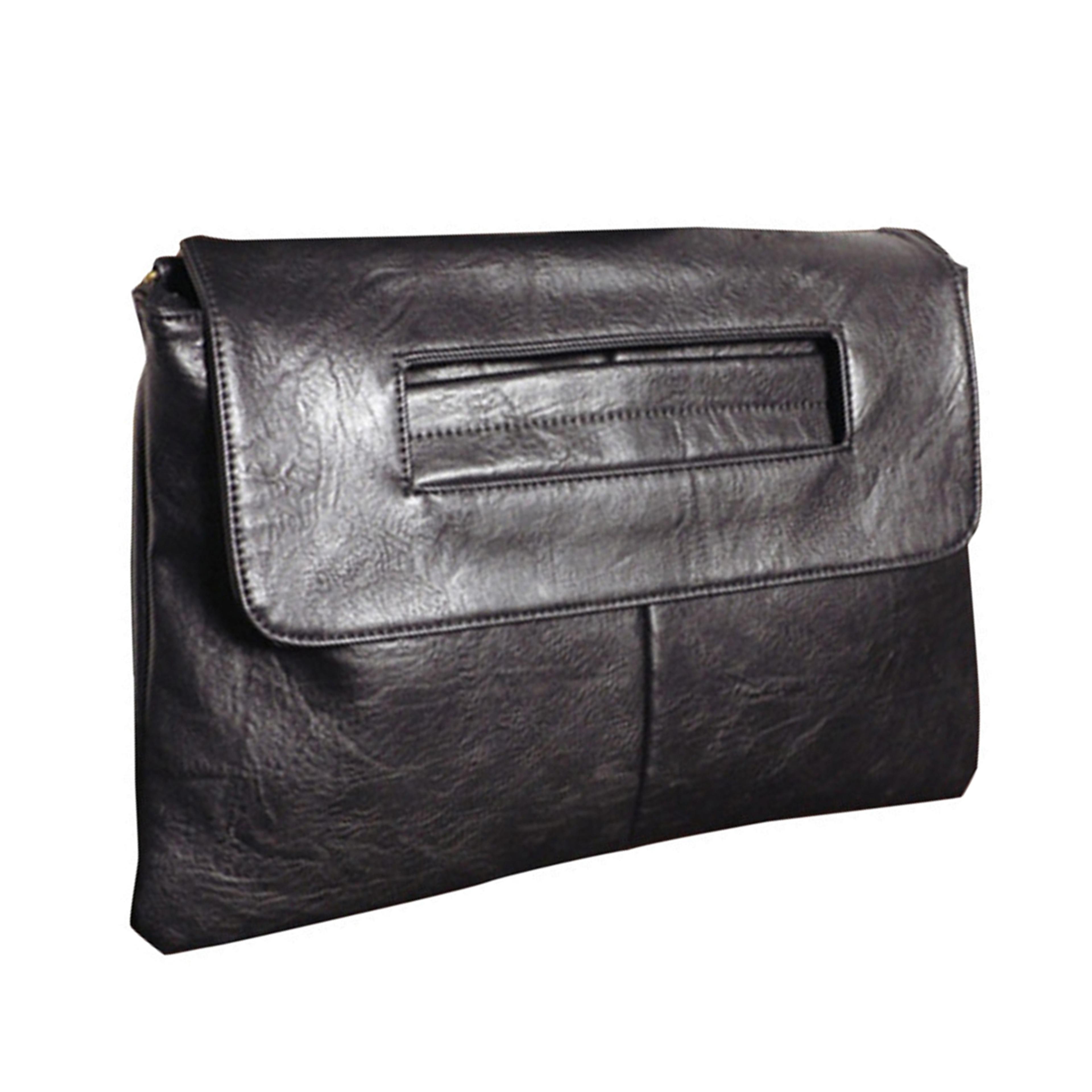 Vintage Envelope Wristlet Handbag  Elegant PU Leather Evening Clutch Bag With Large Capacity 3