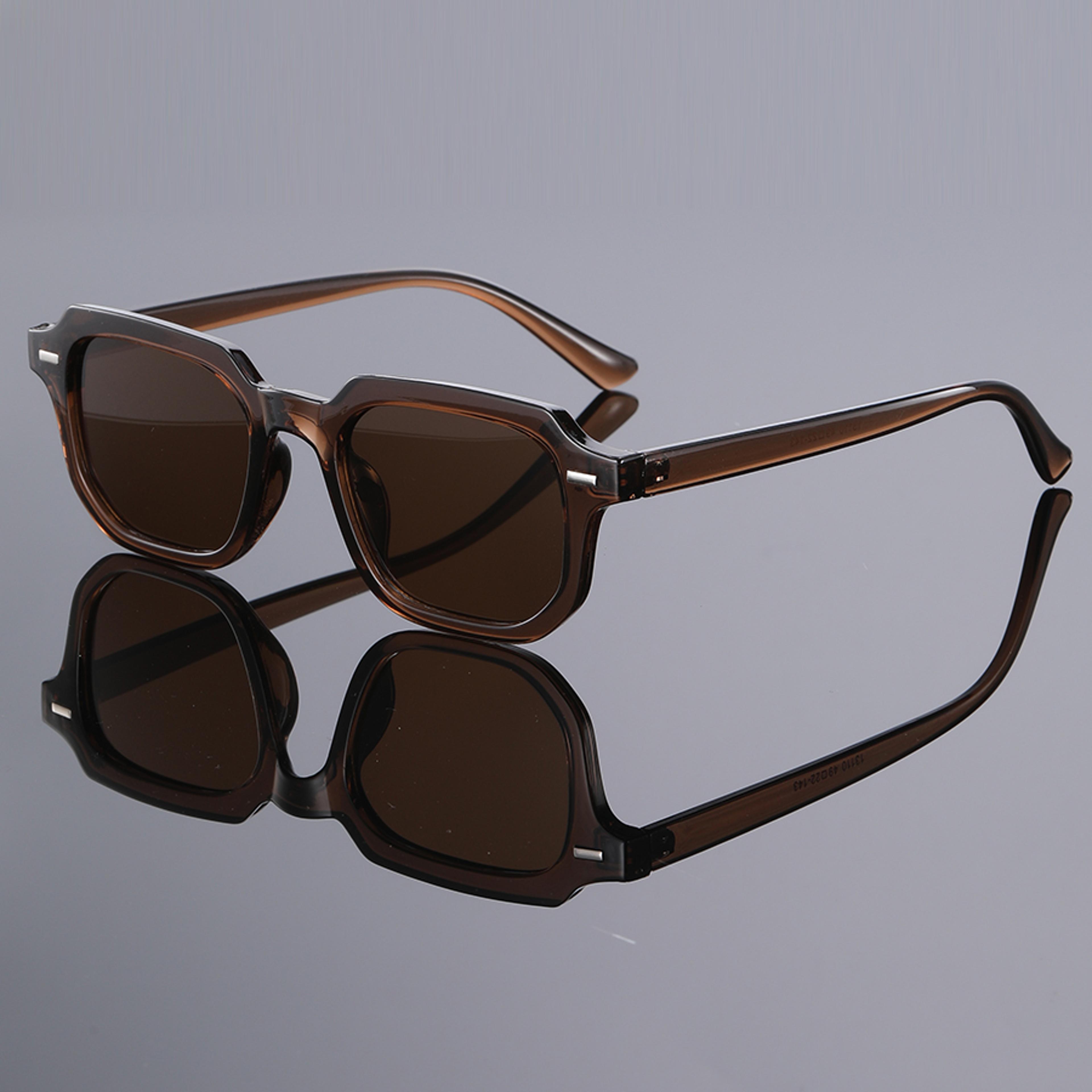 Y2K Square Sunglasses Retro Rivet Street Style Fashion Glasses 6