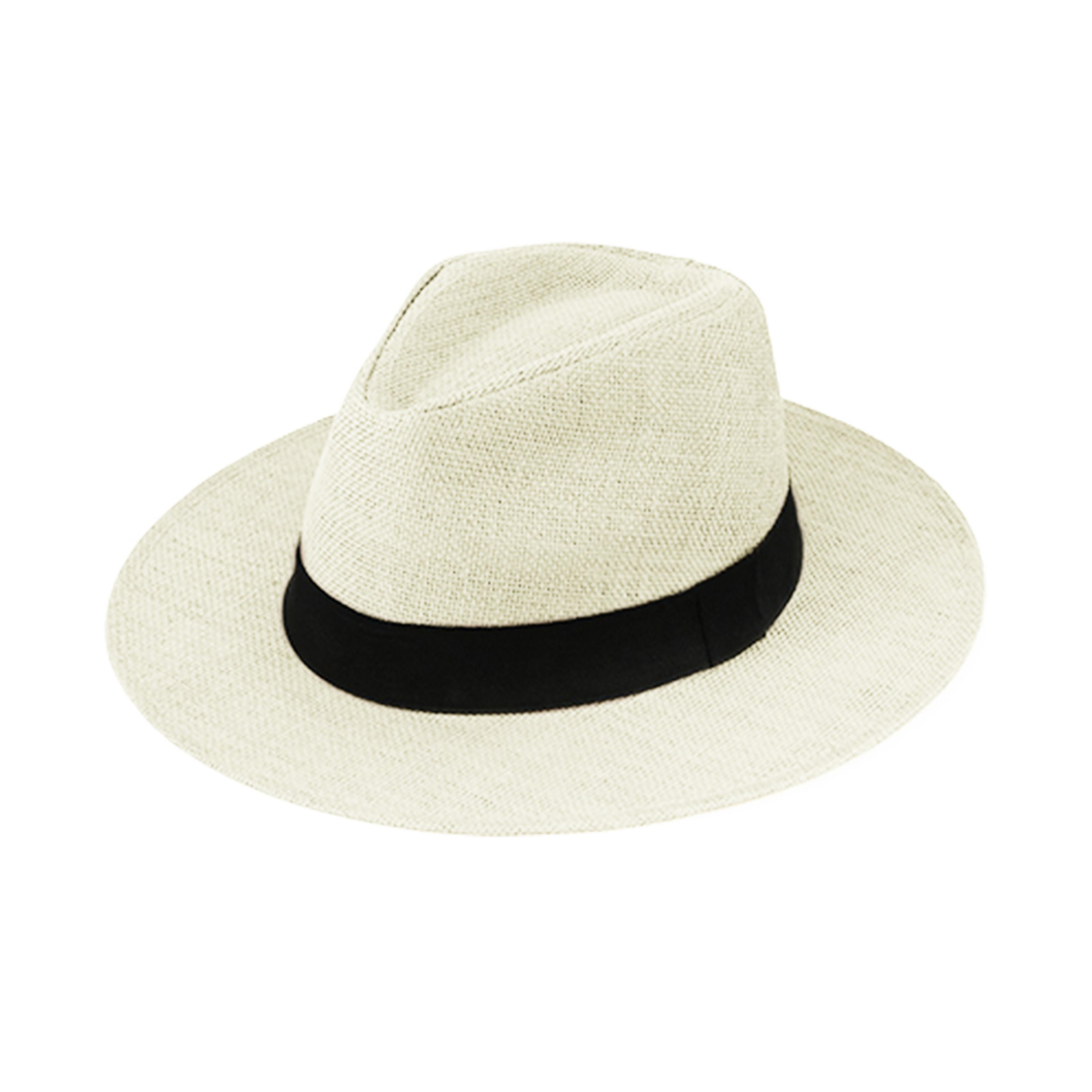 Aura Raffia Wide Brim Straw Hat  Packable UV Protection Sun Hat For Beach And Travel 6