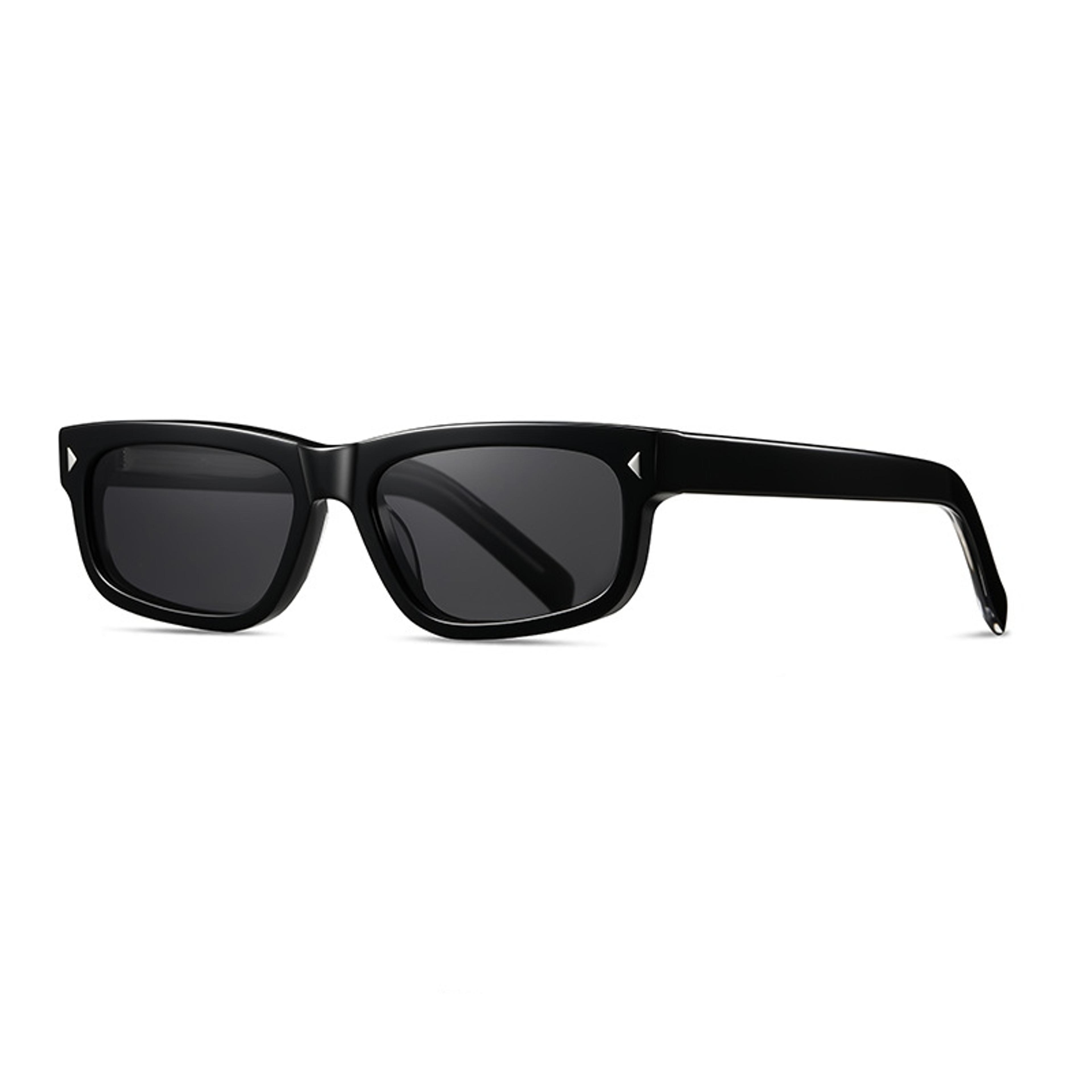 Retro Square Polarized Sunglasses  Premium Acetate UV Protection Driving Glasses 8